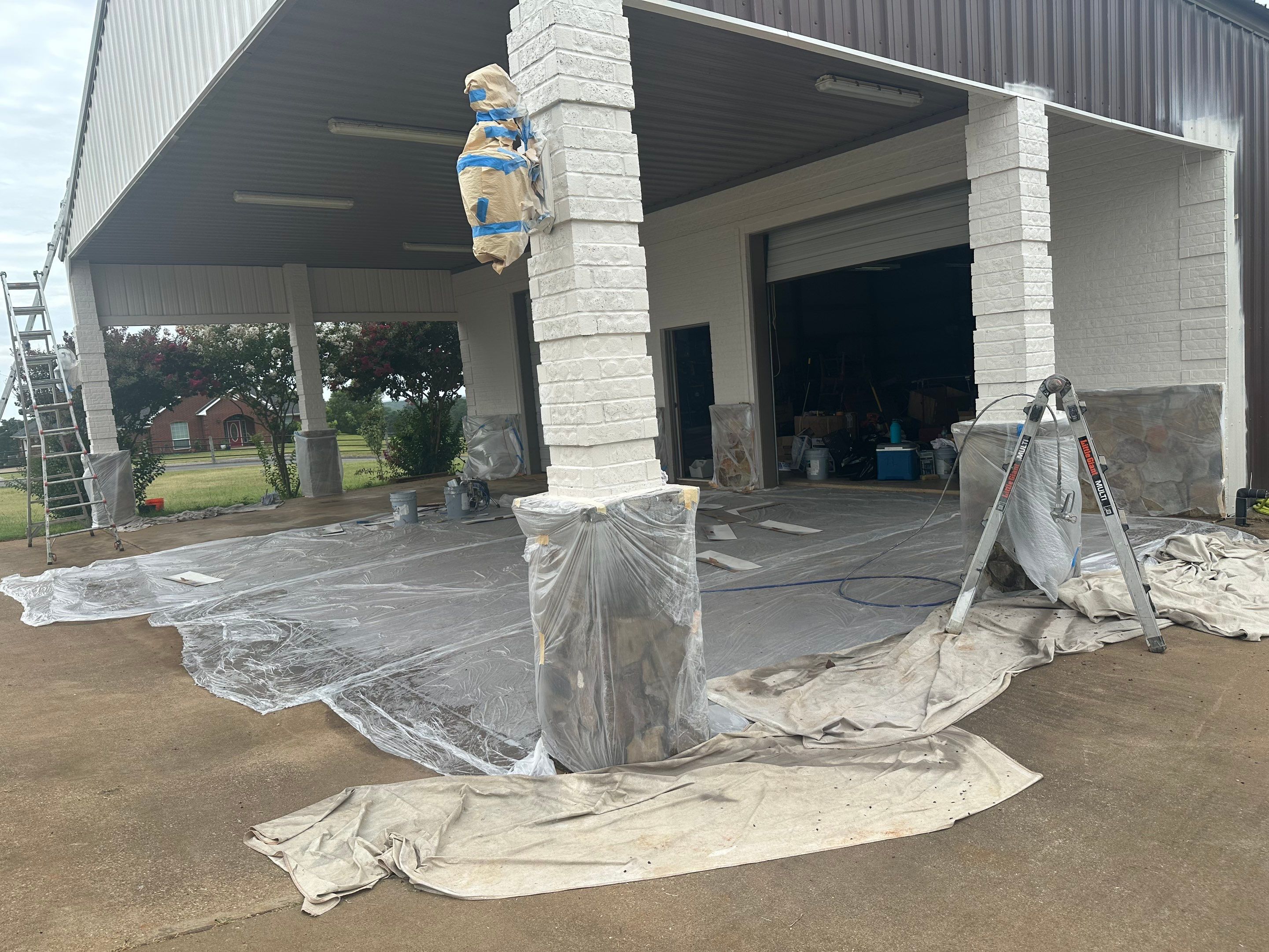 Exterior Transformation in Troup Texas by Quality Coats Painting