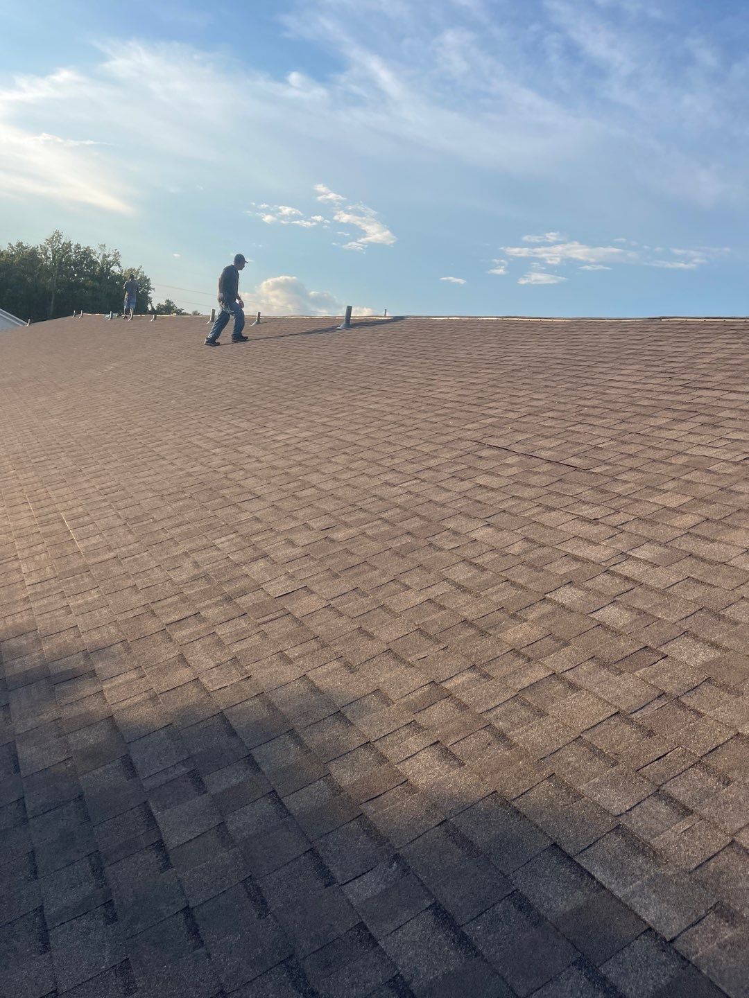 Residential Roofing Installation using Roof Replacement by American Roofing & Construction LLC