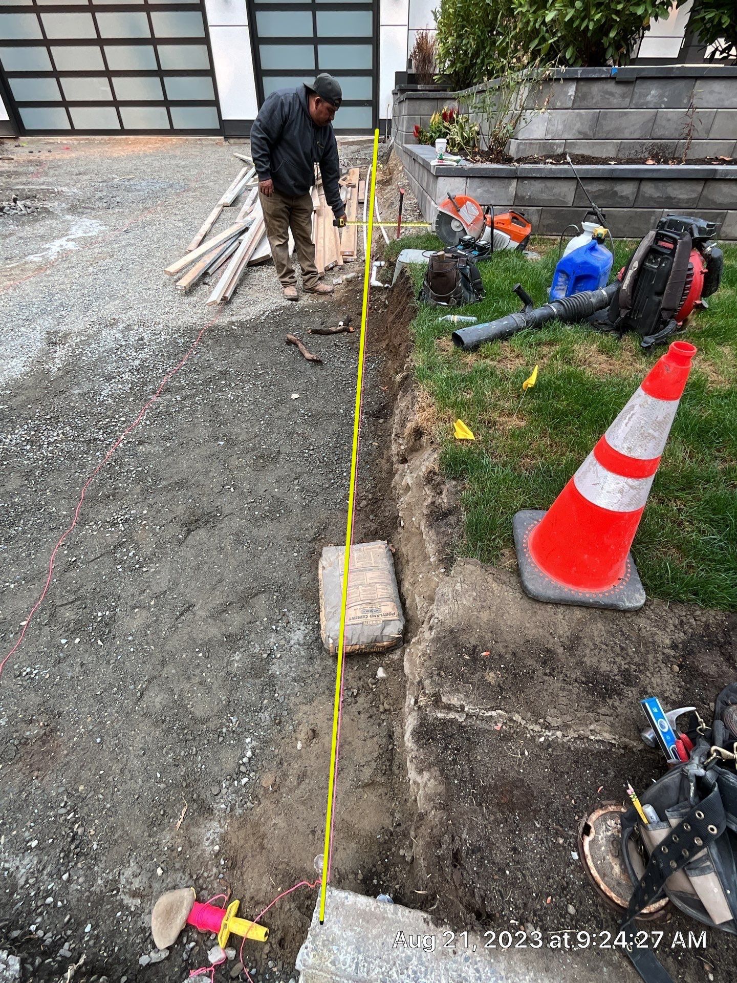 Bruce | Broom Finish Driveway, Concrete Project by Jireh Asphalt & Concrete Inc 