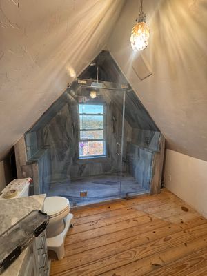 Bathroom remodel in Fredericksburg