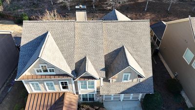 Smyrna, GA Roof Replacement GAF Timberline HDZ Weathered Wood