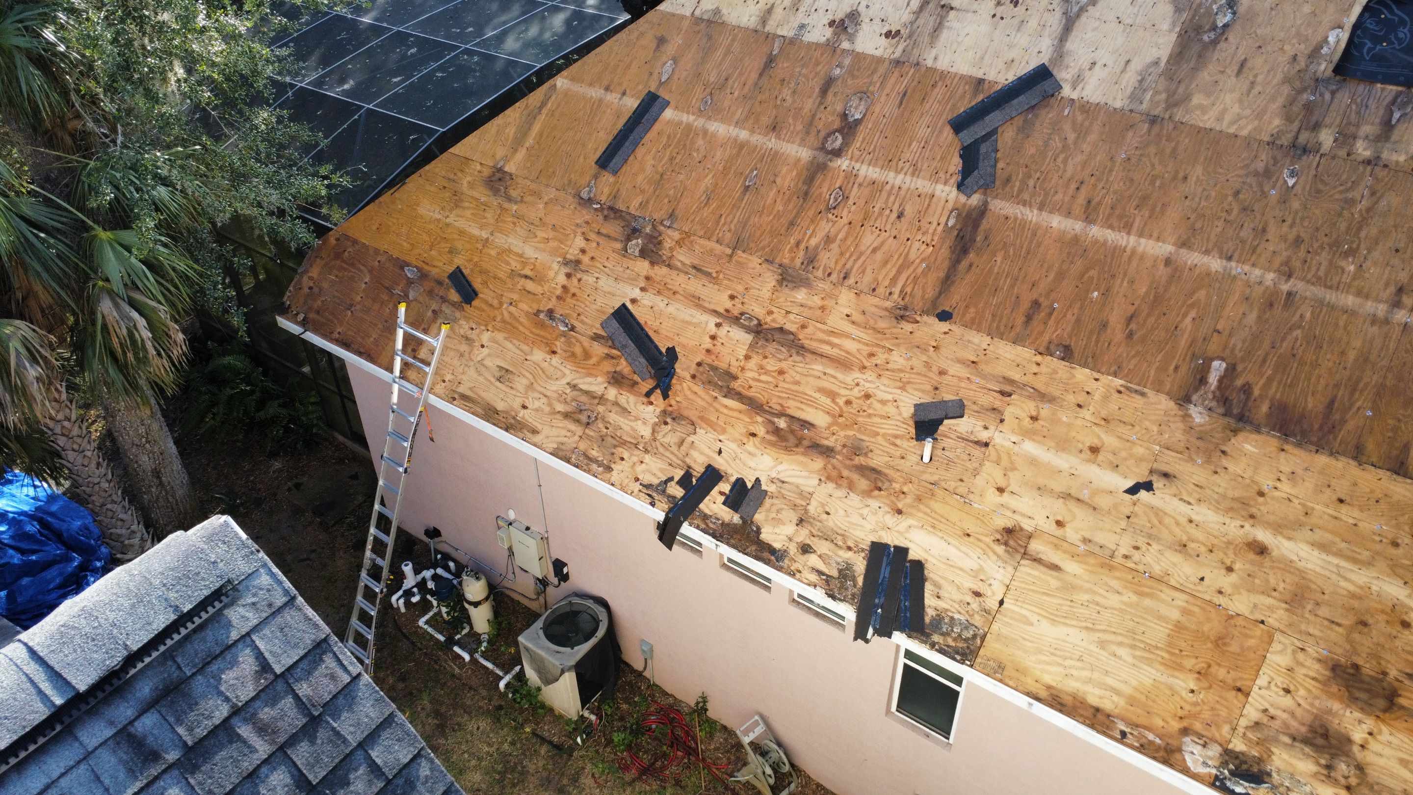 Full Residential Roof Replacement and Re-Decking in Flagler Beach by Trinity Restoration and Roofing LLC