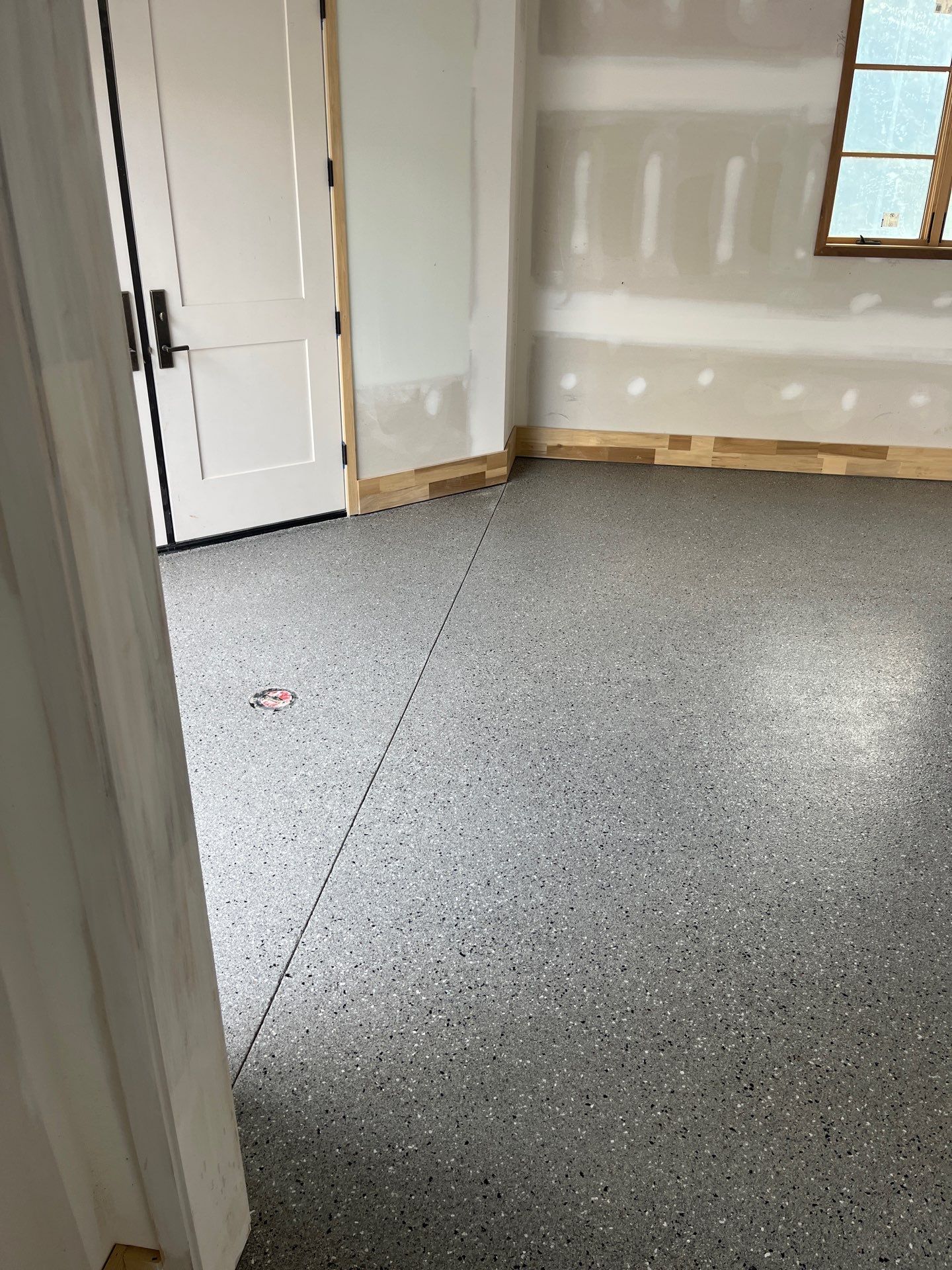 Garage Floor Coating using Shale by My Garage Floor Guys