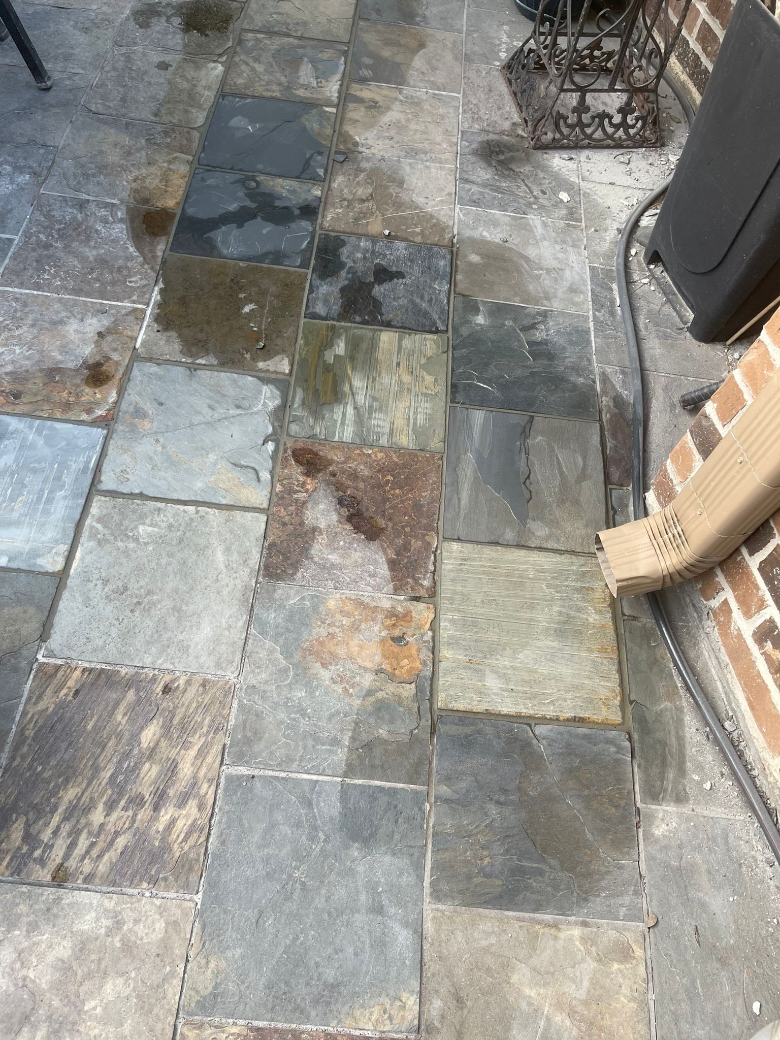 🌿 Project Spotlight: Patio Stone Repair for Linda Pradier by Texas Urban Elements