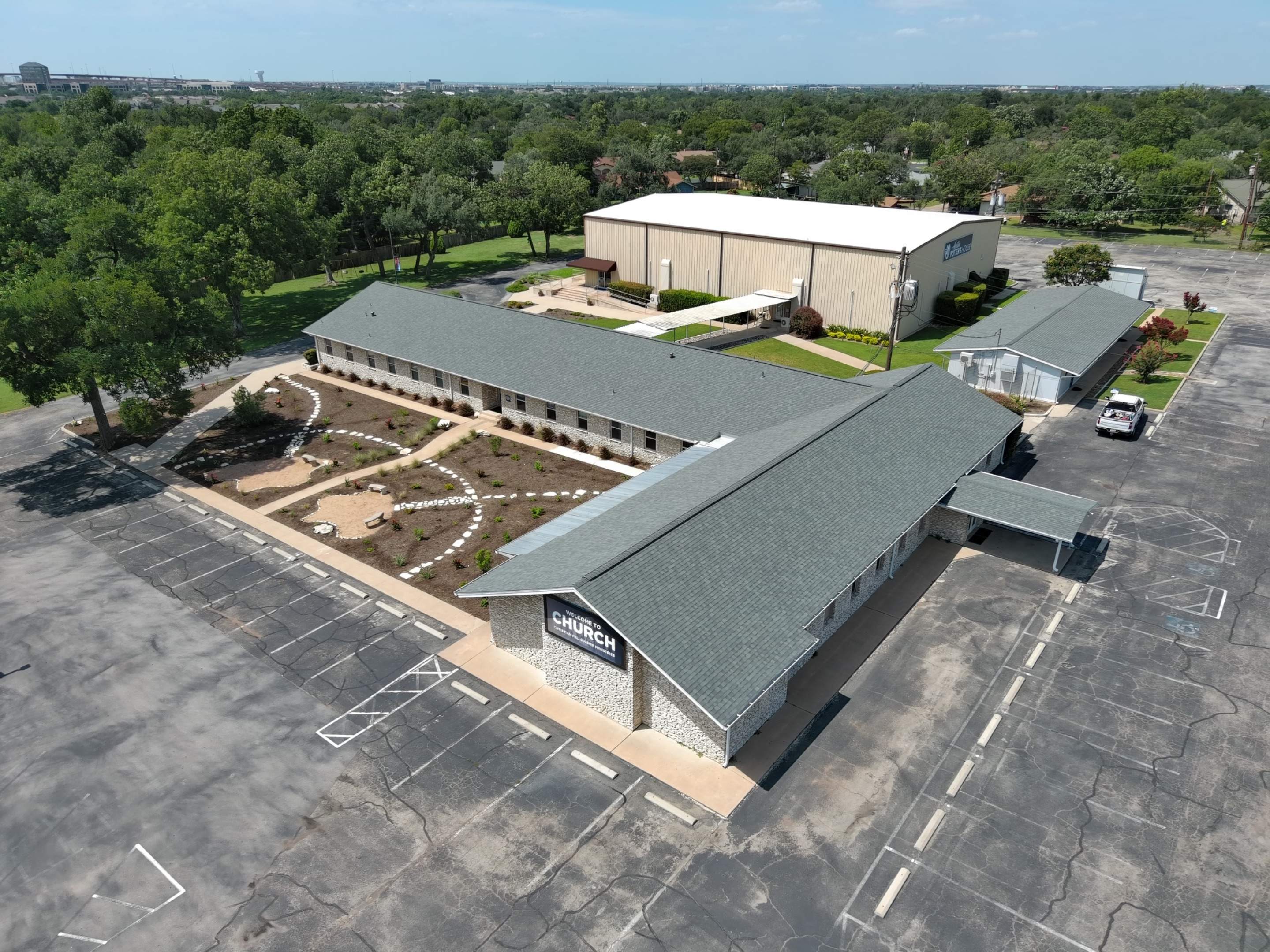 Commercial Roof Replacement — Church Campus in Northwest Austin by Skywall Construction LLC