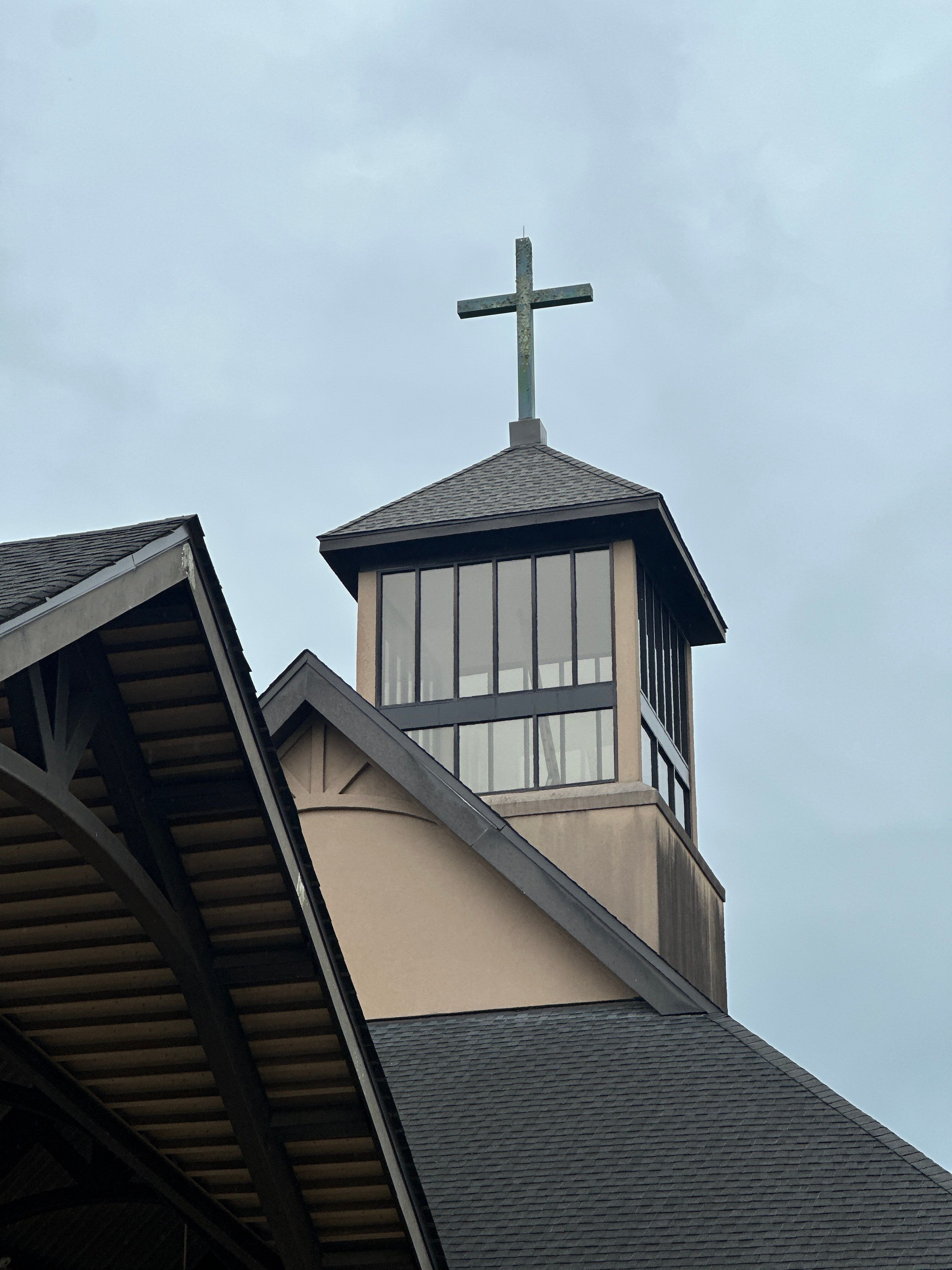 Steeple Cross Repair & Painting ⛪🎨 by Georgia Roof Advisors