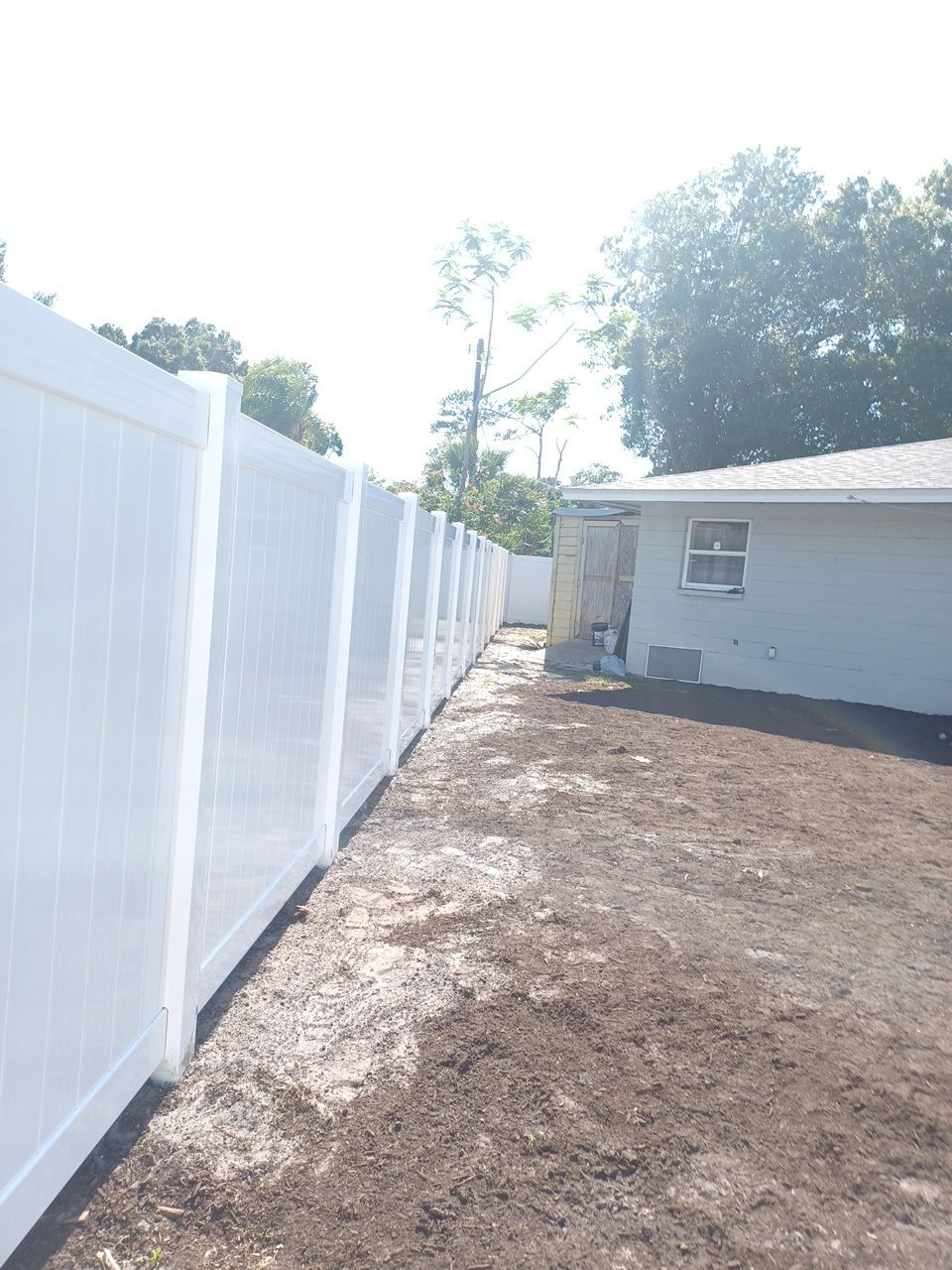 Bradenton, FL 6ft. Tall White Vinyl Privacy Fence by Asap fence and gates, LLC