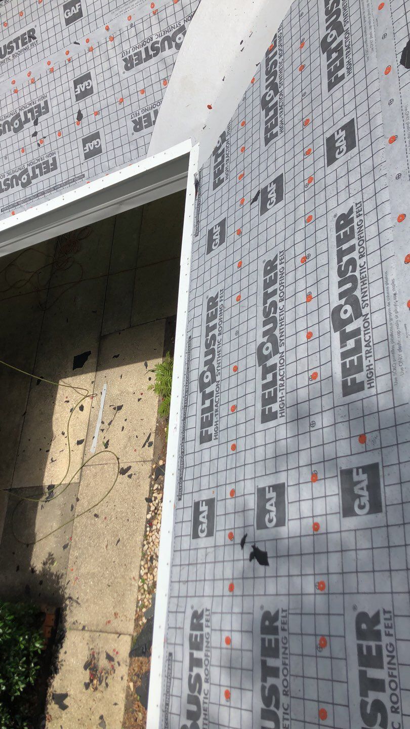 Residential Roofing Installation using Roof Replacement by American Roofing & Construction LLC