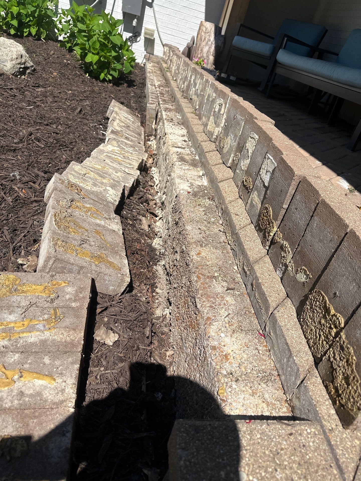 Brick paver repair, cleaning and sealing by Northern Power Washing LLC.