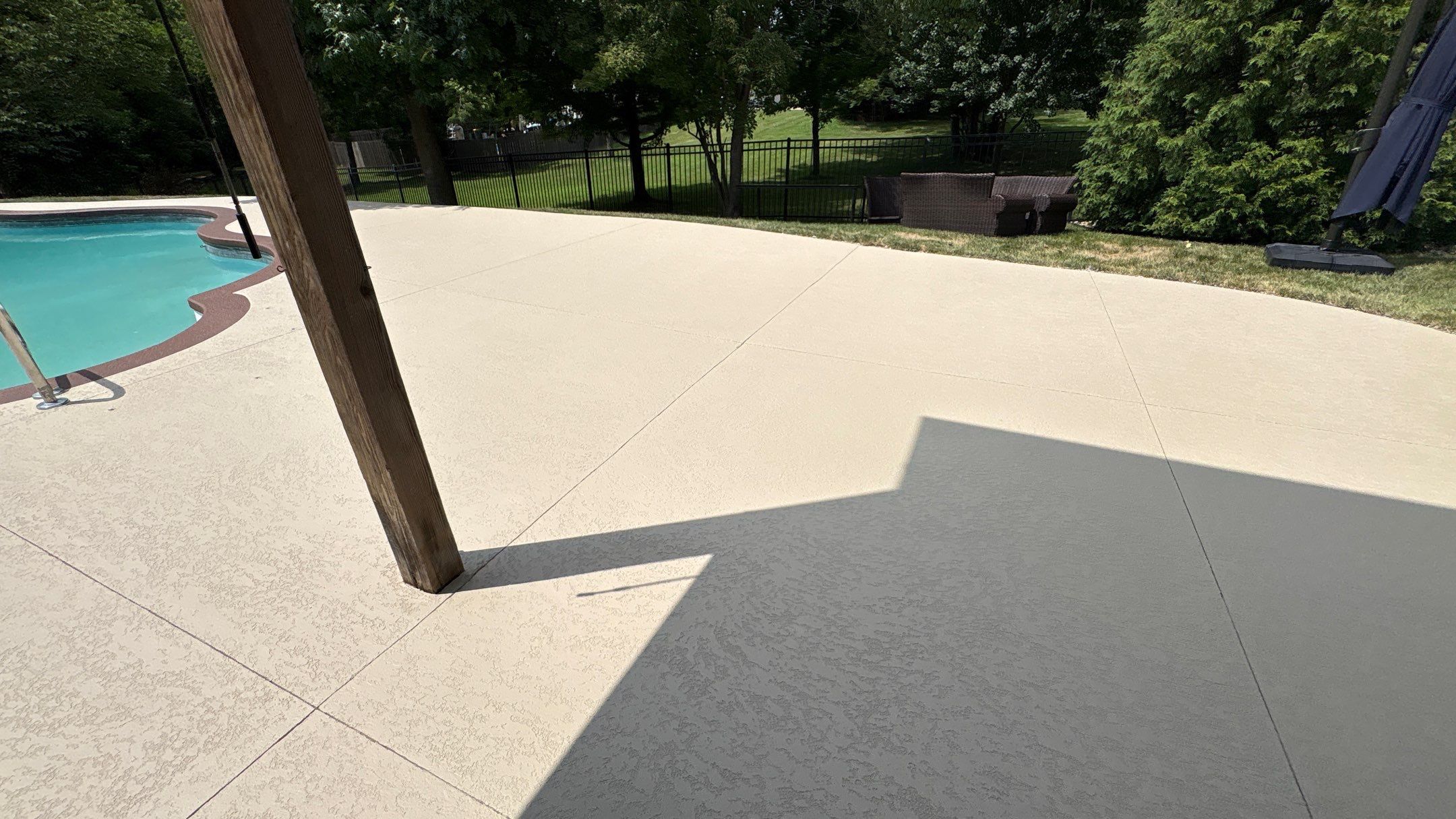 Pool Deck Refresh- Kansas City, MO by Big Red Decorative Concrete, LLC