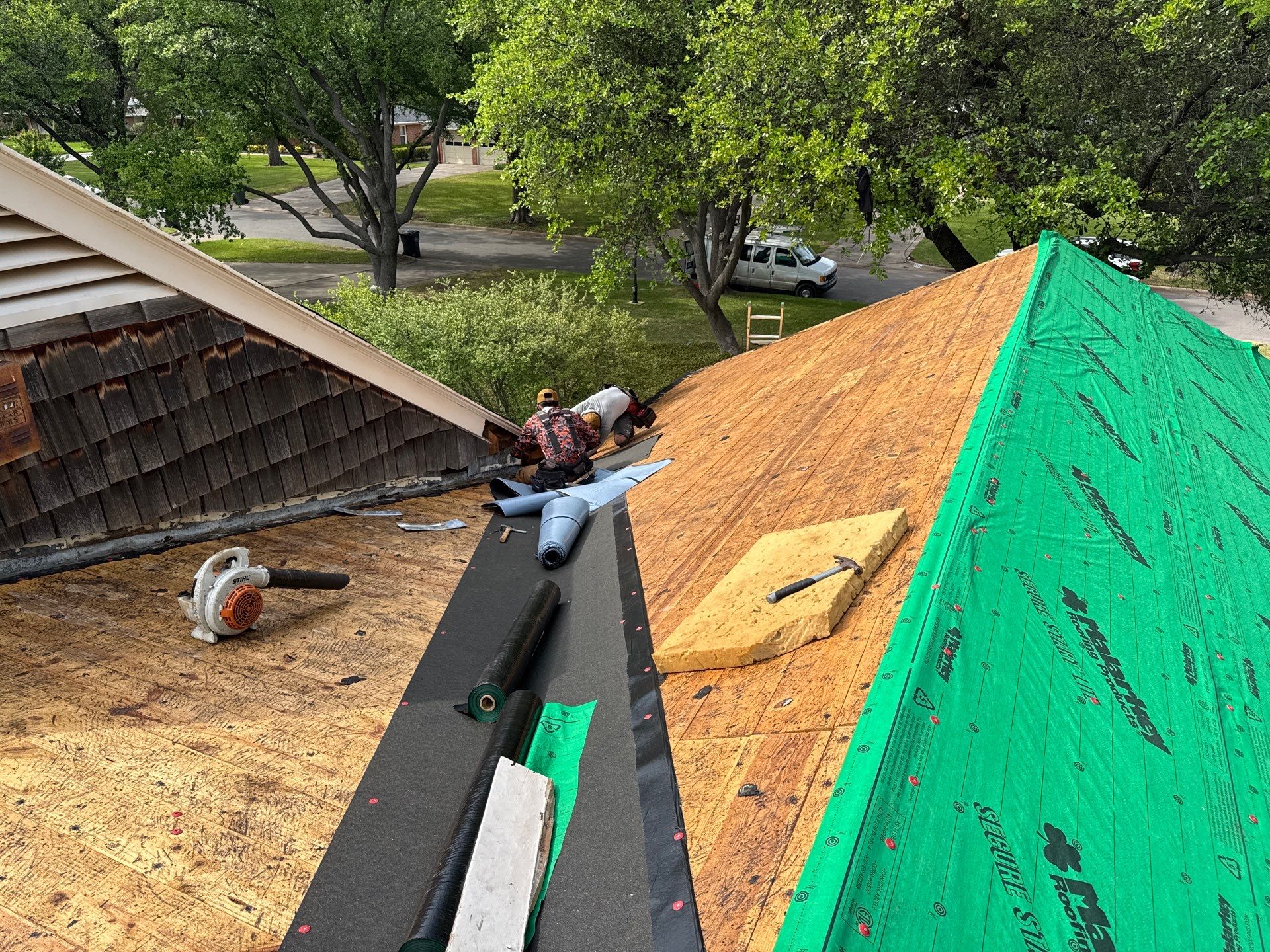 Wichita Falls Roof Replacement Featuring Malarkey Windsor Architectural Shingles by Shearman Roofing & Construction
