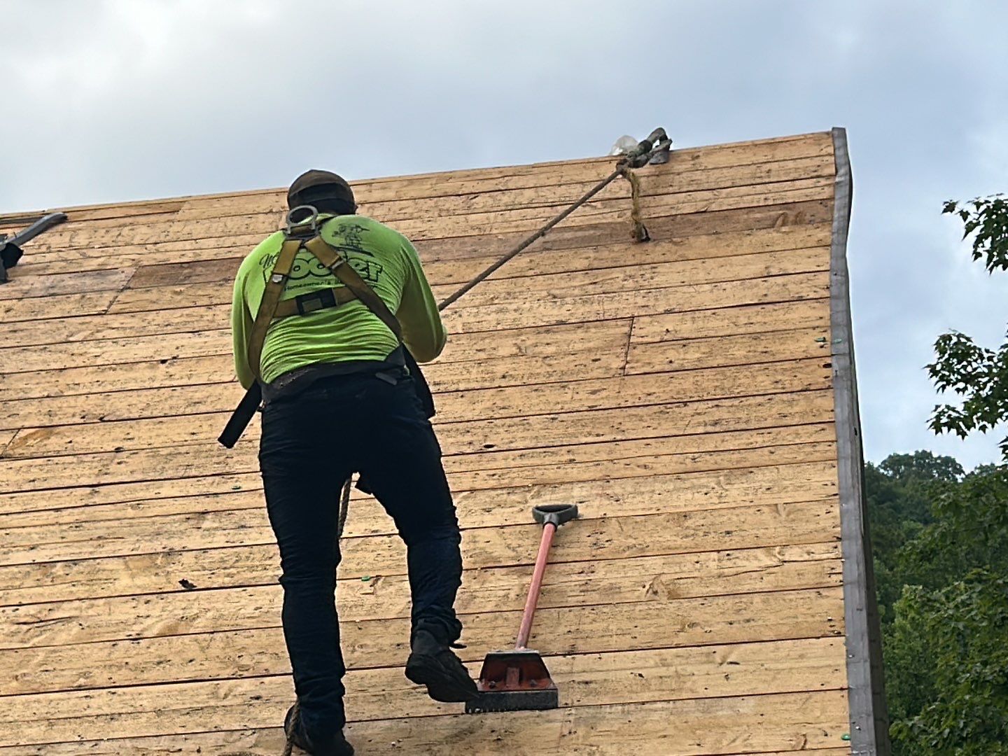 Residential Roofing Installation using Metal by Mr. Roofer