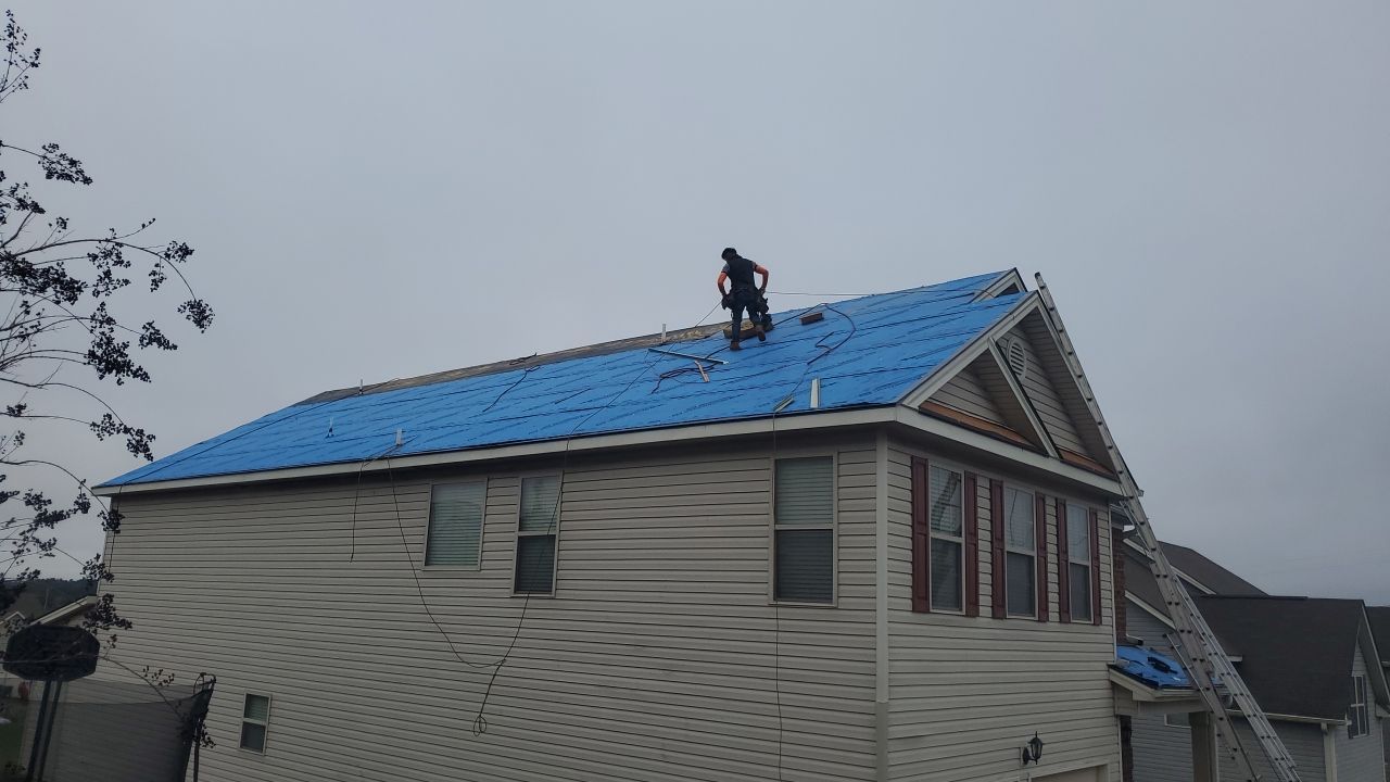 Residential Roofing Installation using Owens Corning by Inspector Roofing and Restoration
