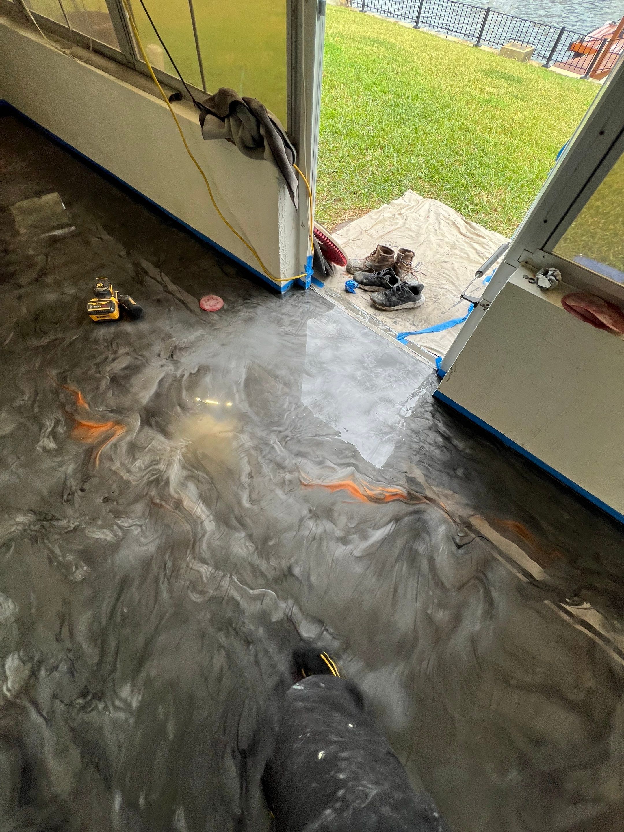 Project in New Port Richey by High Tech Epoxy