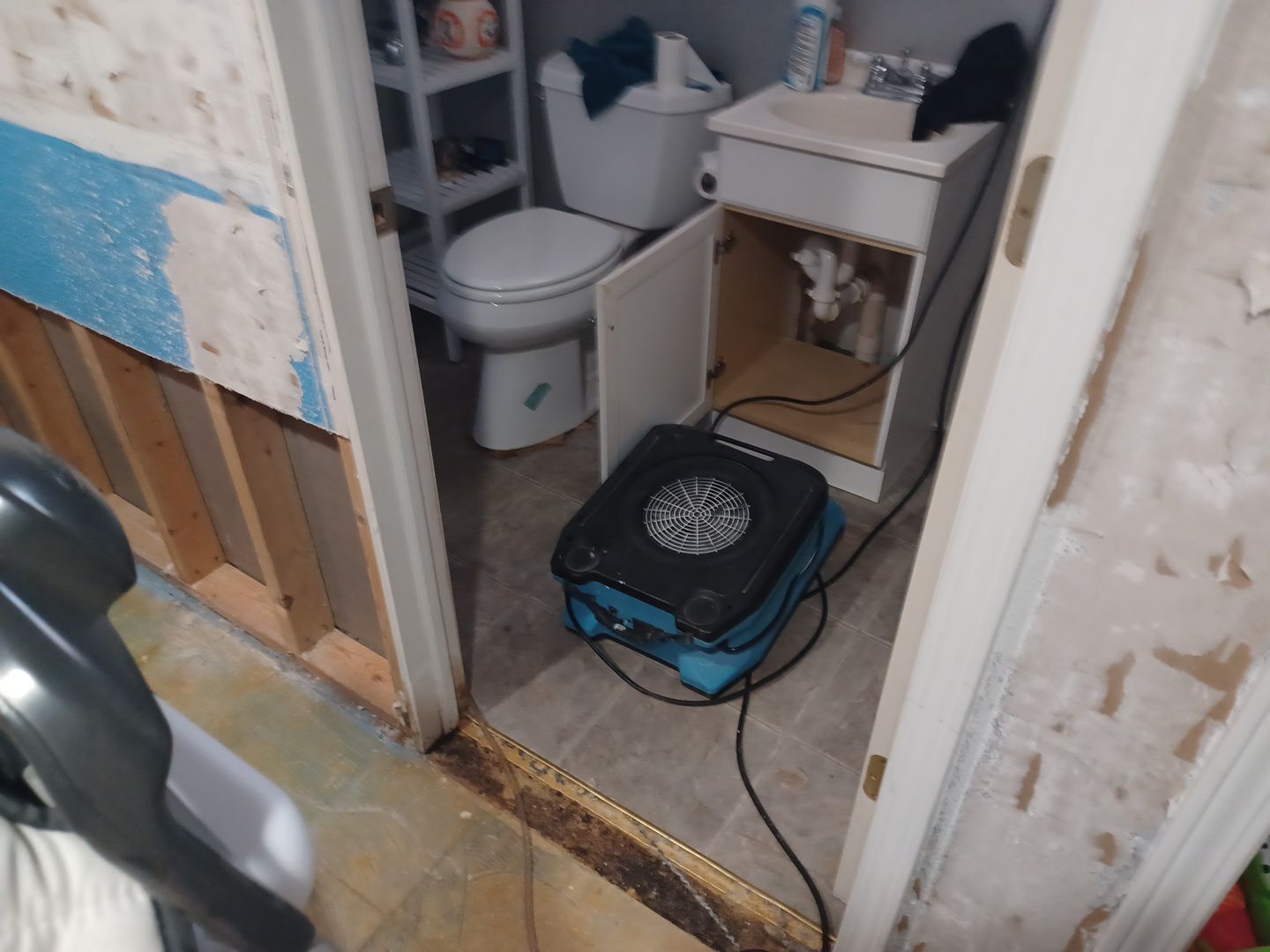 Project in St Clair Shores by EzDry Water Mitigation & Property Restoration