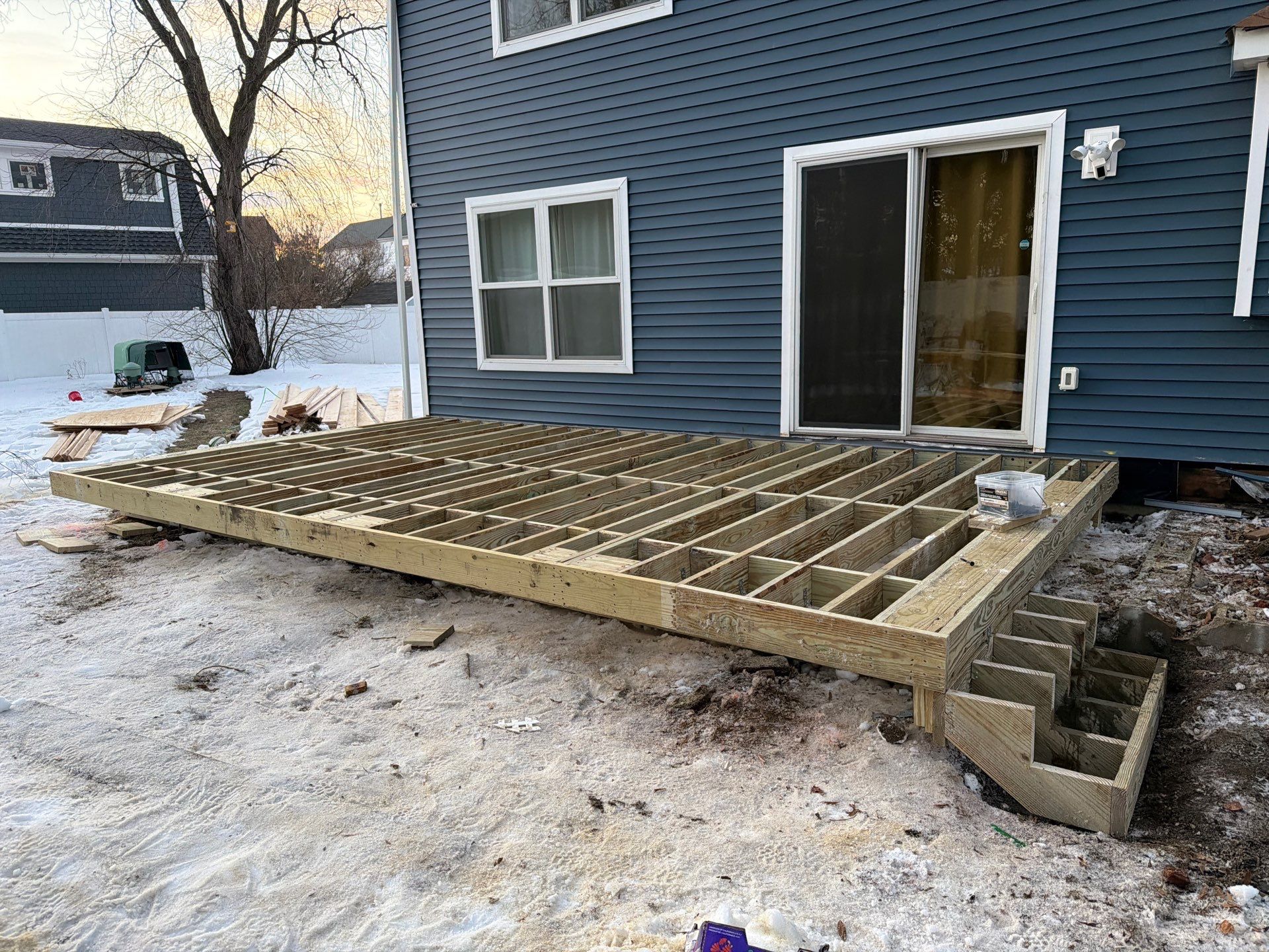 New Deck Porch In Keport by deck guardian