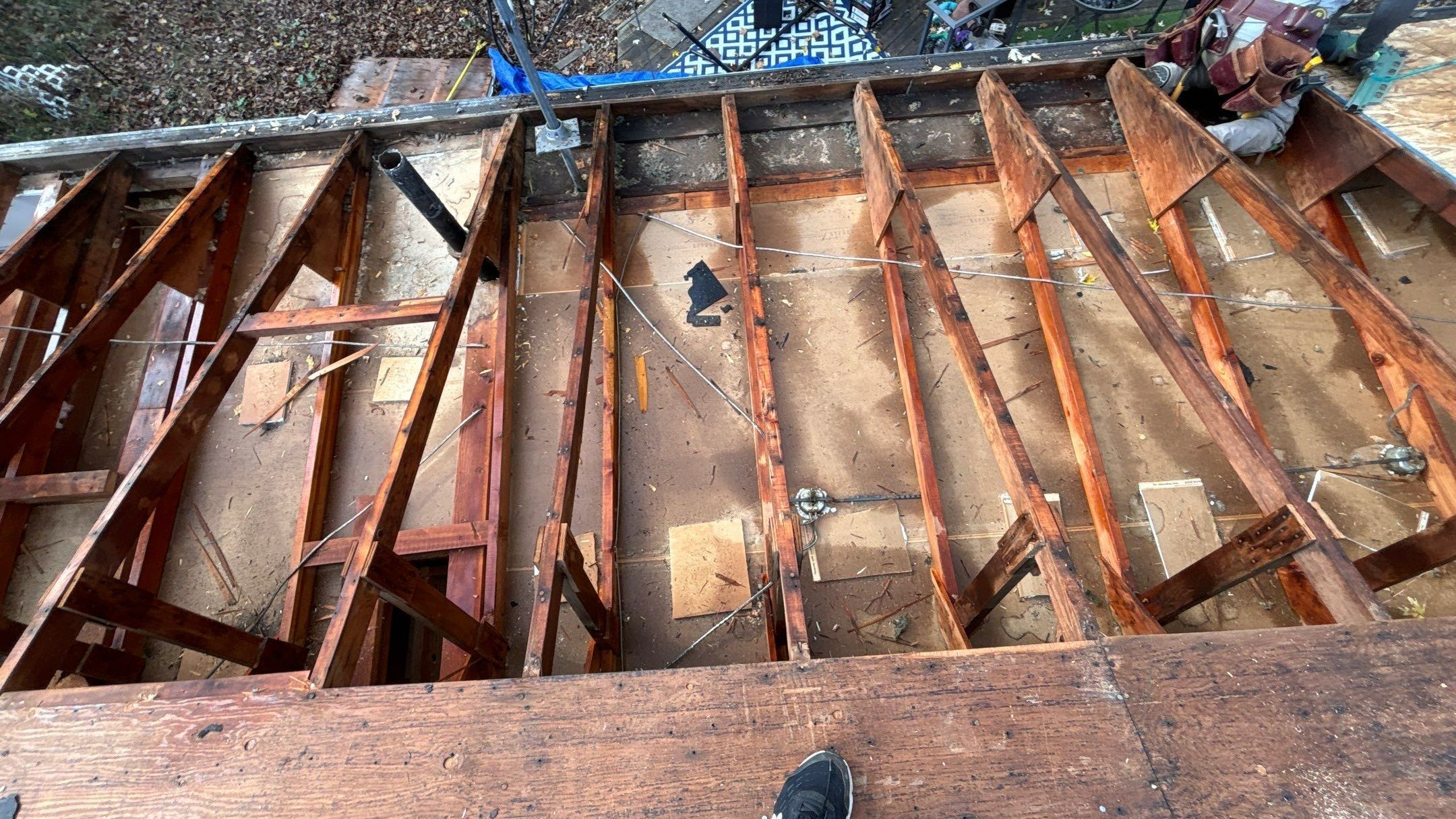 Roof Replacement using CertainTeed Landmark Driftwood by 180 Contractors