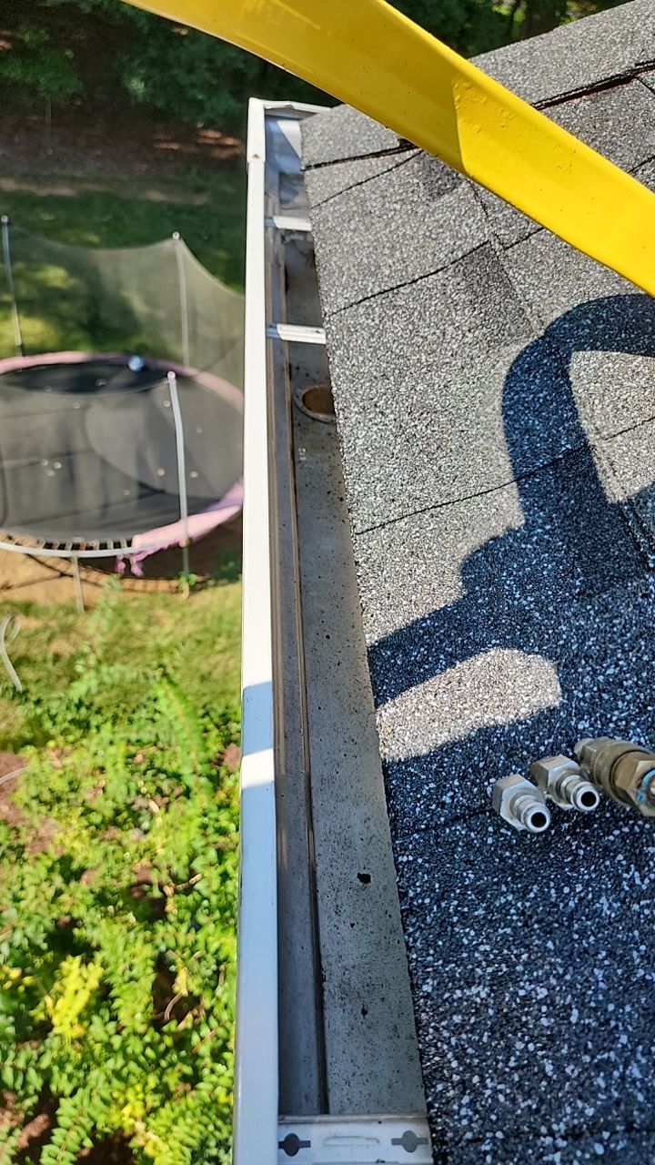 Gutter guard instalation  by Power Wash Masters LLC