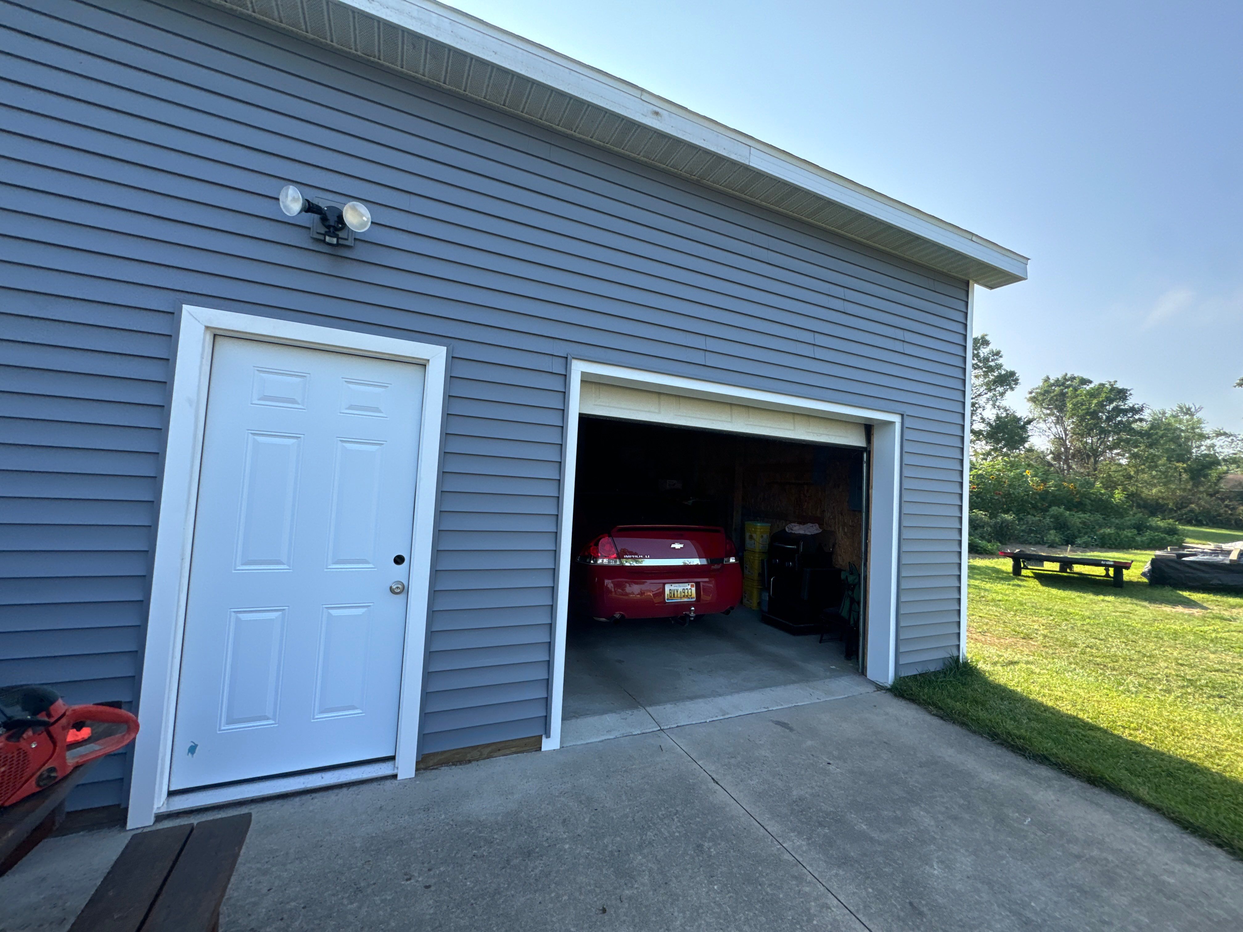 Storm Damage Repair on Barn. by 42 North Construction, LLC.