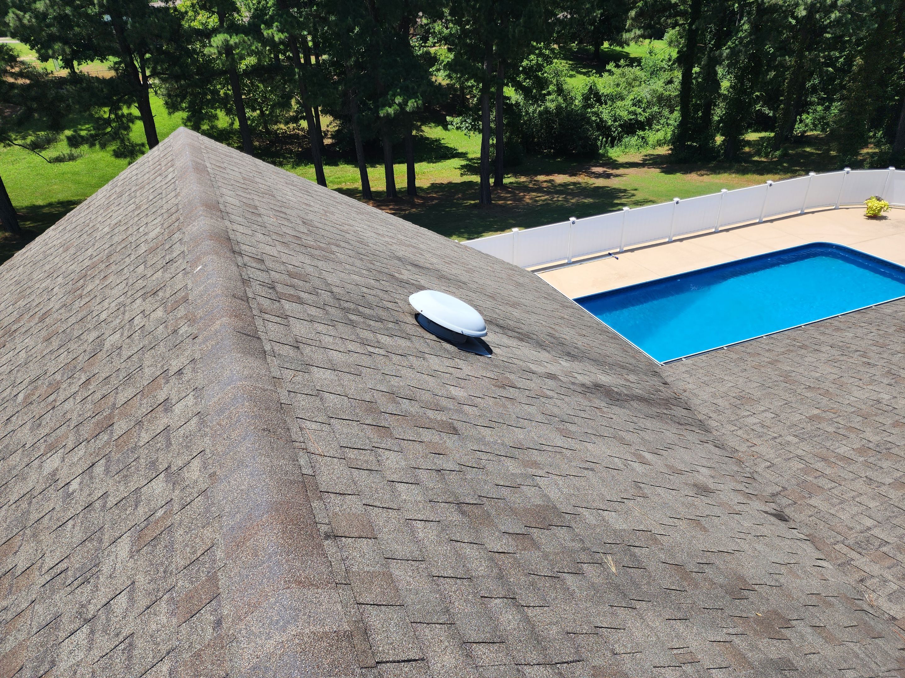 Residential Roofing Repair using Malarkey Highlander: Natural Wood by Hostetler Roofing