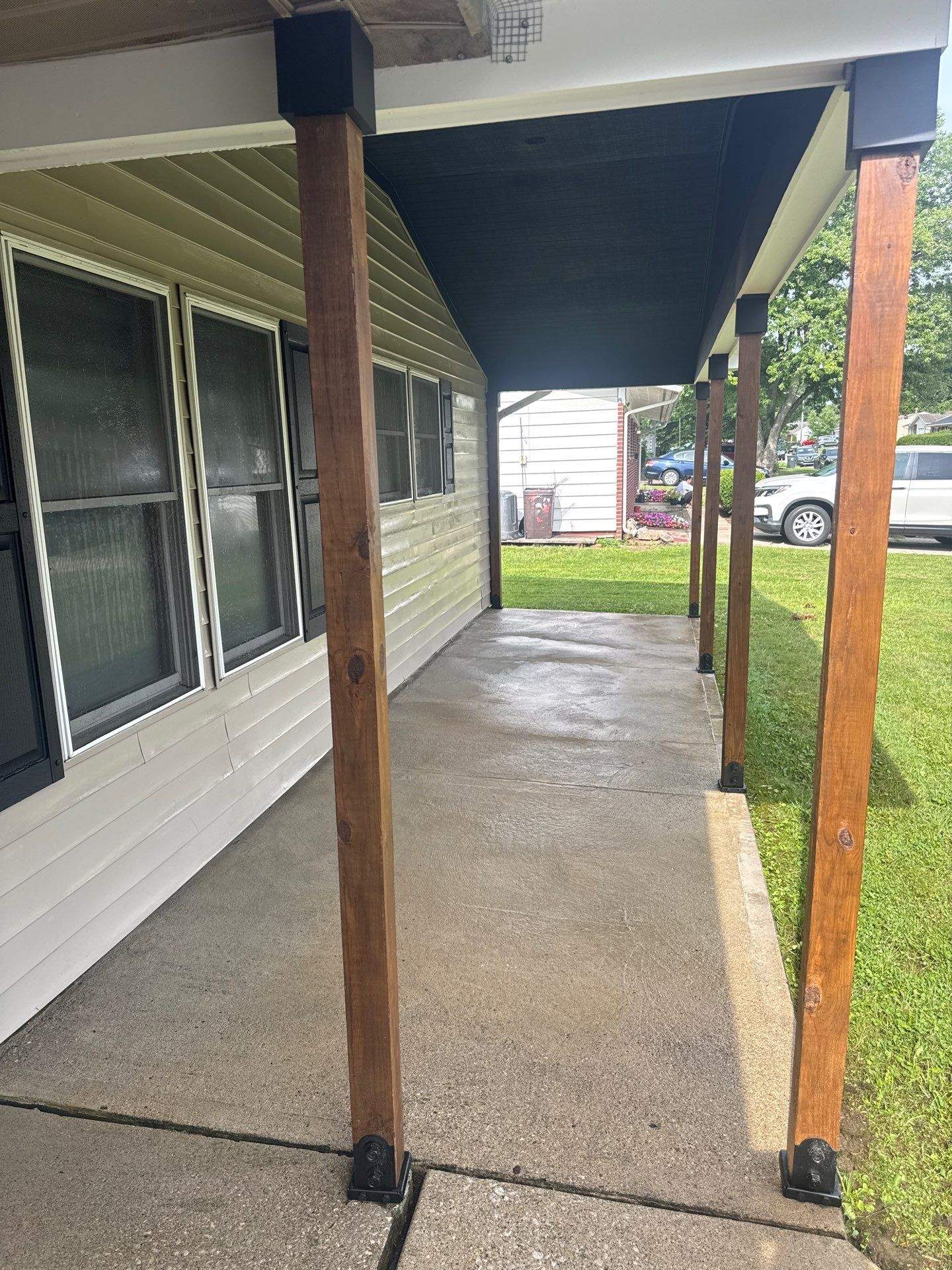 Porch Upgrade by Farmer Home Solutions