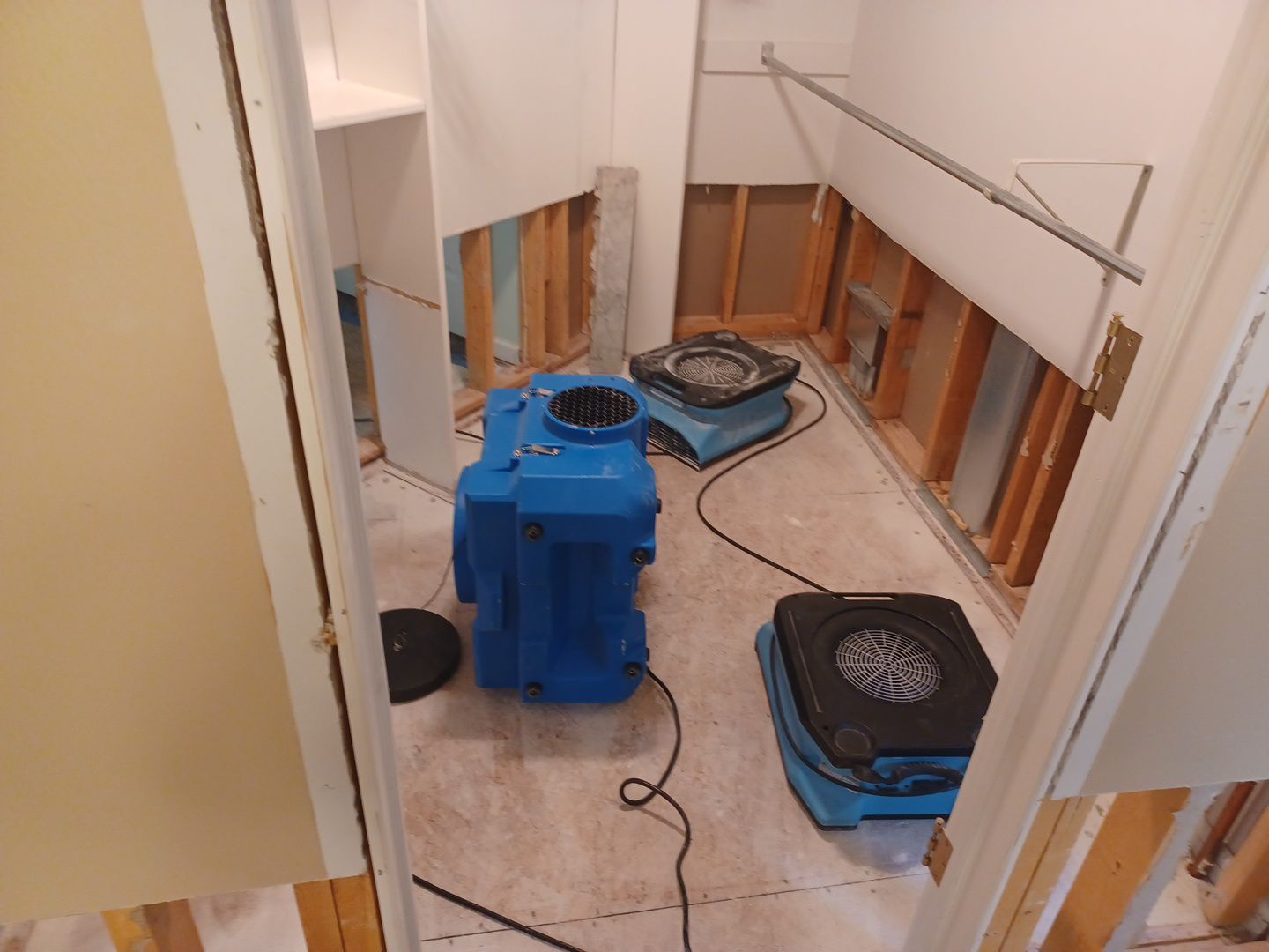 Project in Village of Clarkston by EzDry Water Mitigation & Property Restoration