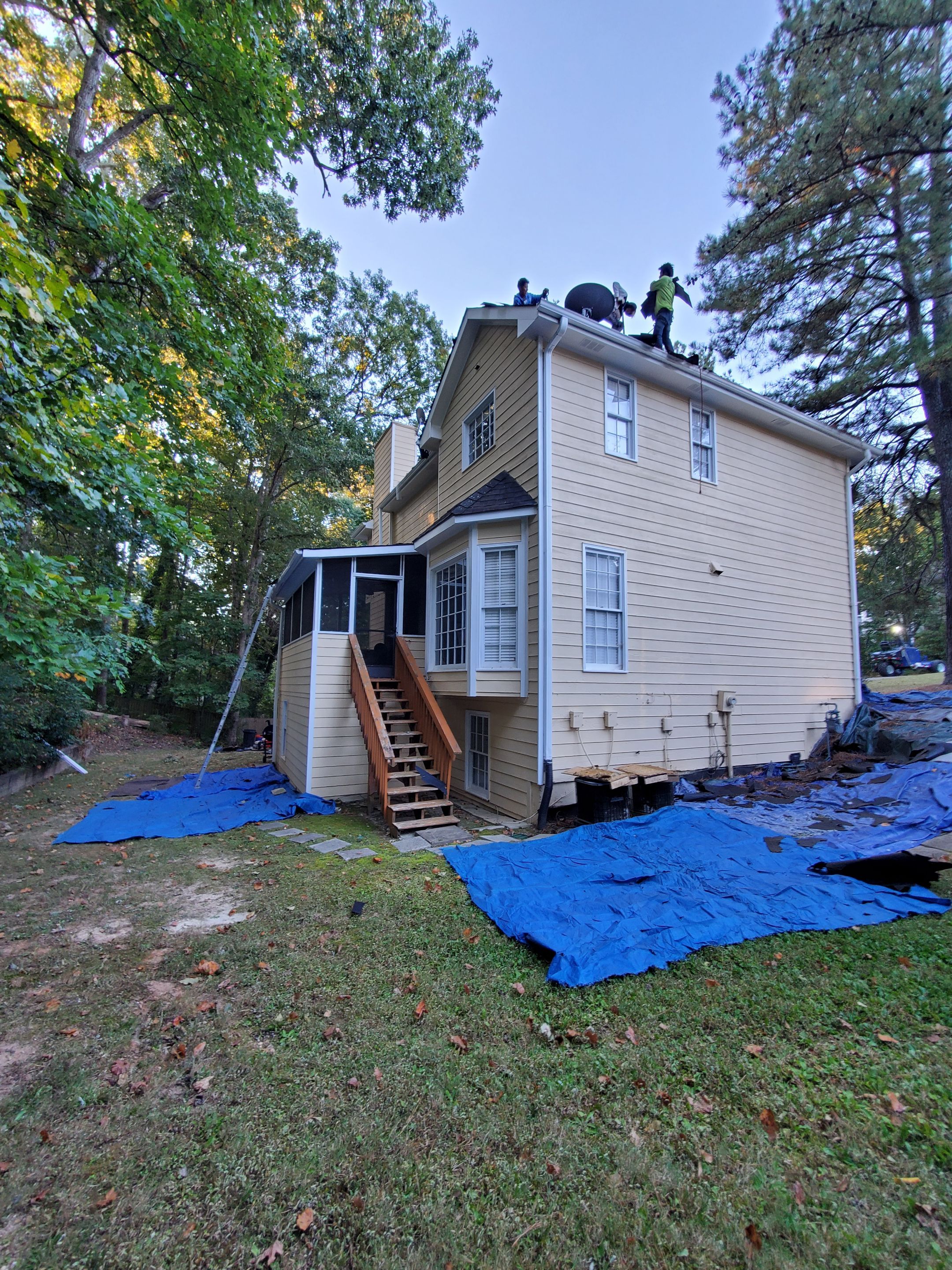 Residential Roofing Installation using Owens Corning by Inspector Roofing and Restoration