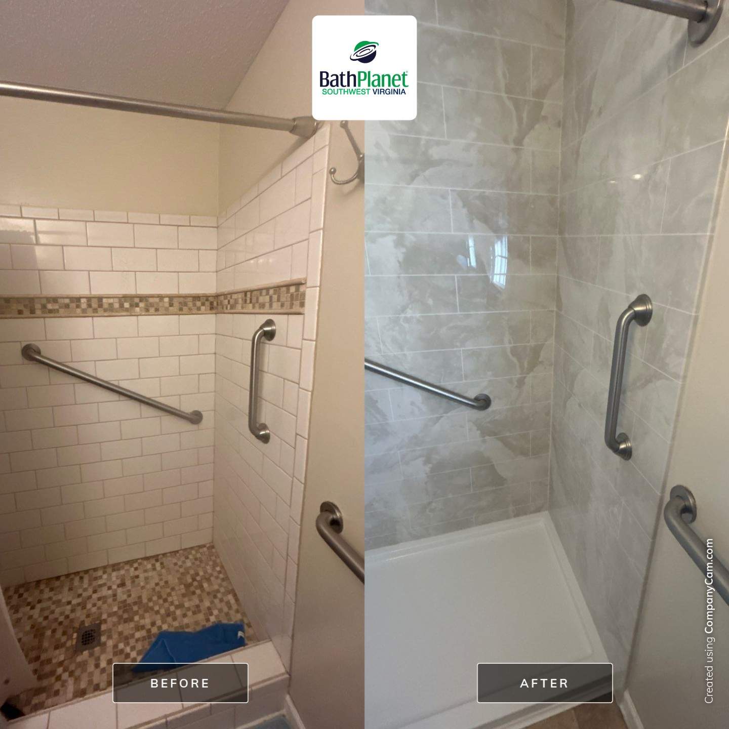 Shower Upgrade by BathPlanet SW Virginia