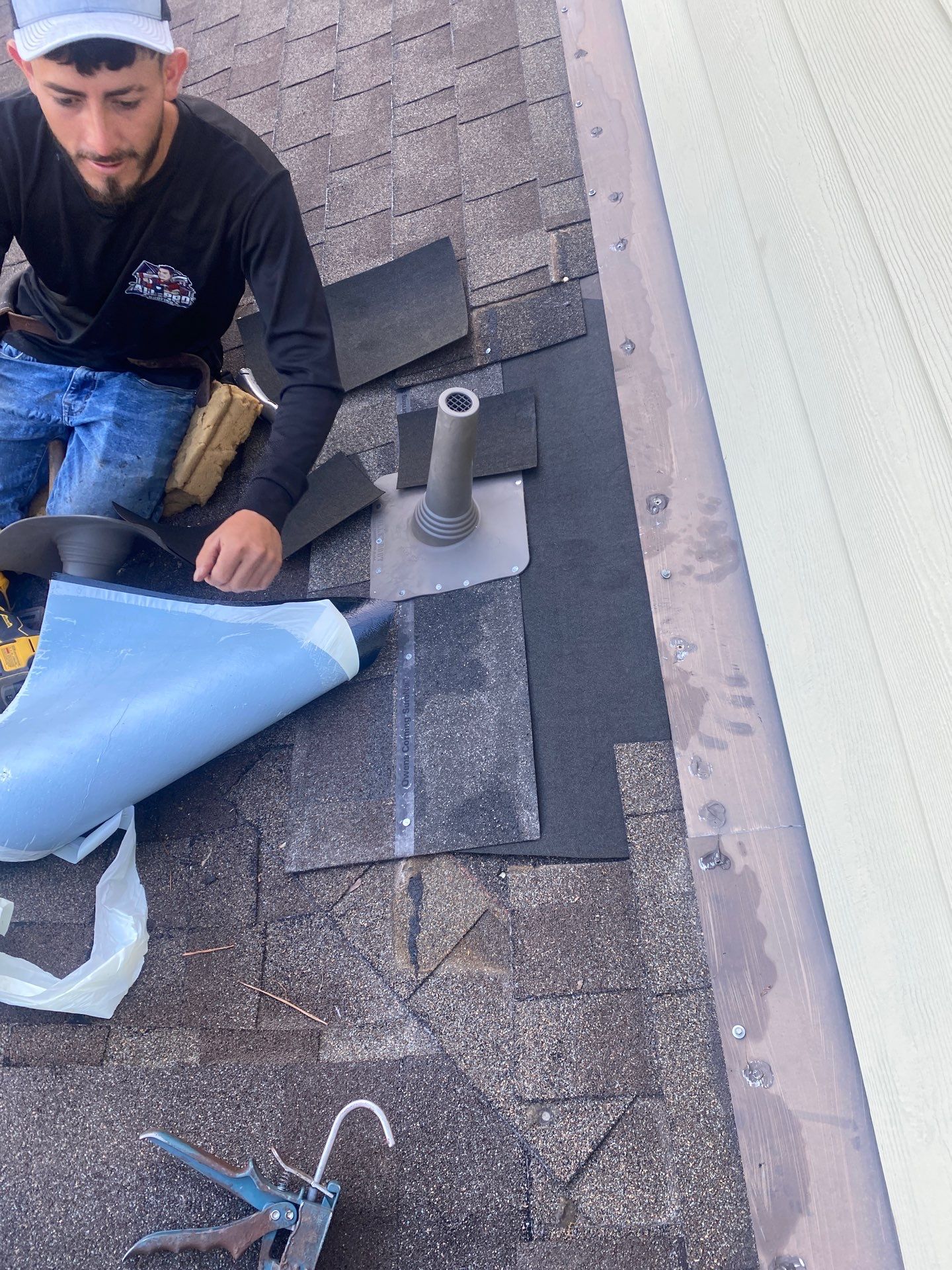 Residential Roofing Repair using Owen's Corning Duration (Lifetime) Shingles by Roof Repair Company