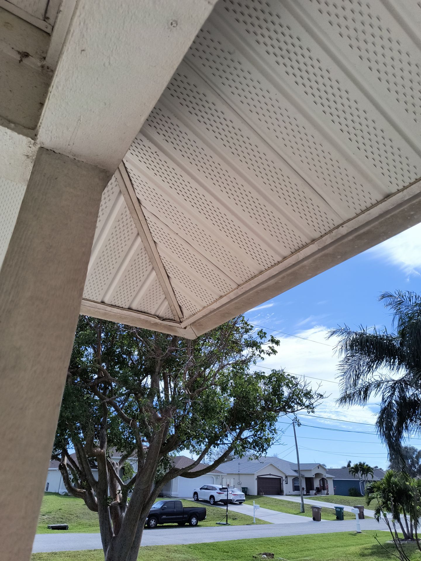 Soffit Installation in Cape Coral FL by Gutter Professors