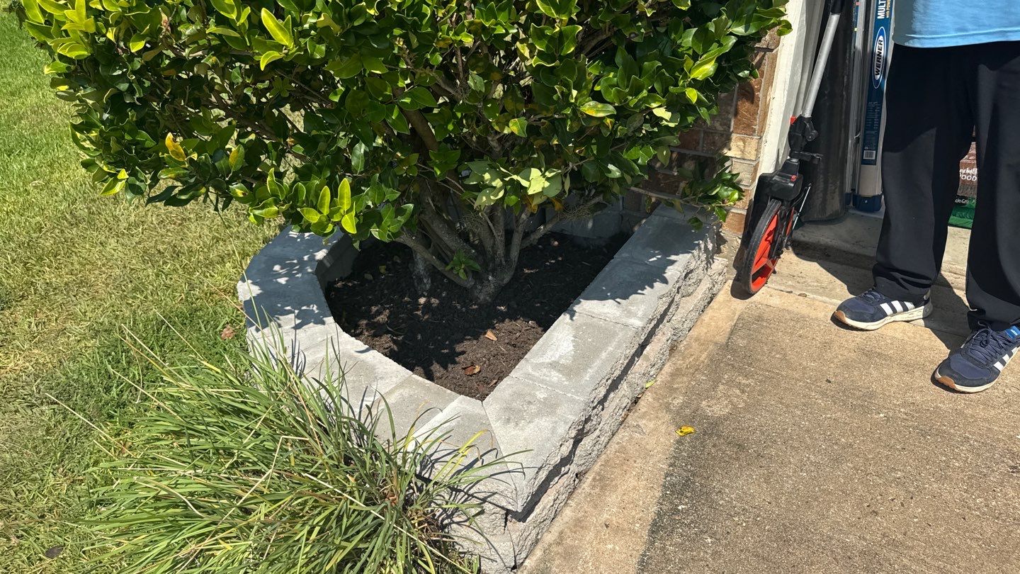🌿 Mr. Ken’s Front Yard Flower Bed Enhancement by Texas Urban Elements
