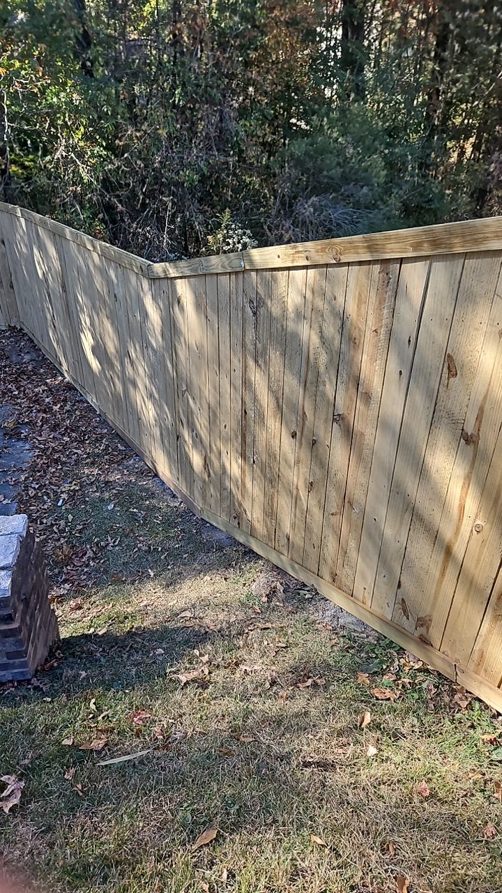 Million Dollar Lake - Deck and Fence by Pillar and Pine