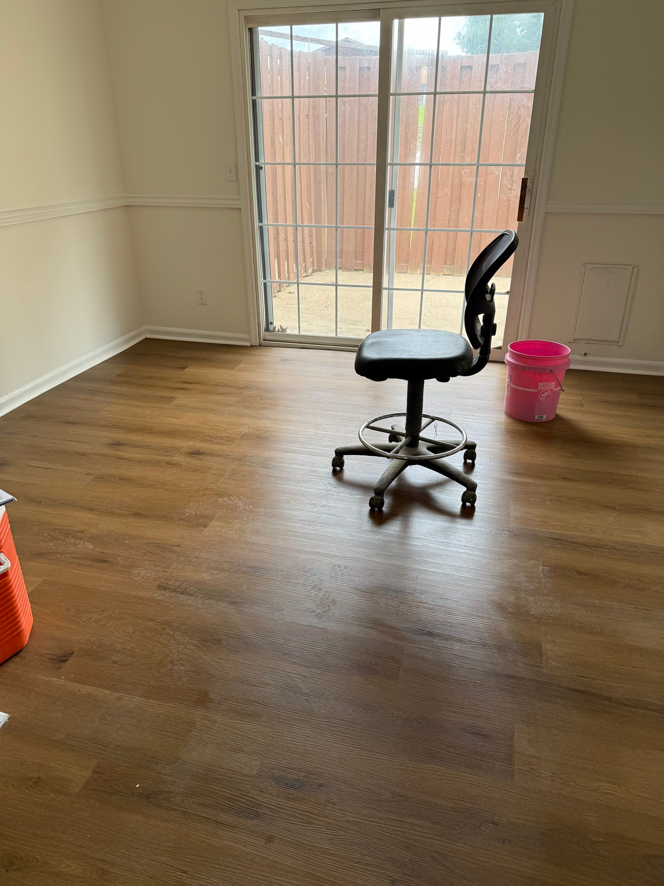 Complete Home Remodel Featuring Custom Kitchen and Wood-Look Plank Flooring by MAJO