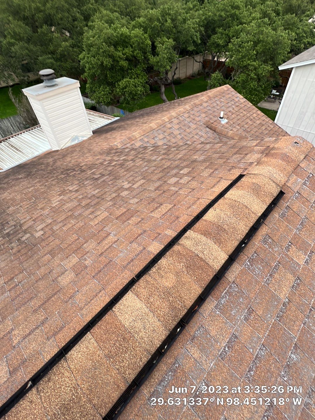 Residential Roof Replacement using Owens Corning 30 year Architectural Shingles by Premier Roofing and Contracting
