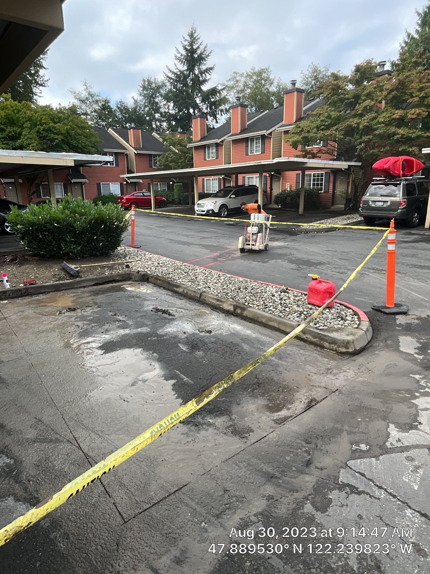 Townhomes On Center | Seal Coating & Striping by Jireh Asphalt & Concrete Inc 