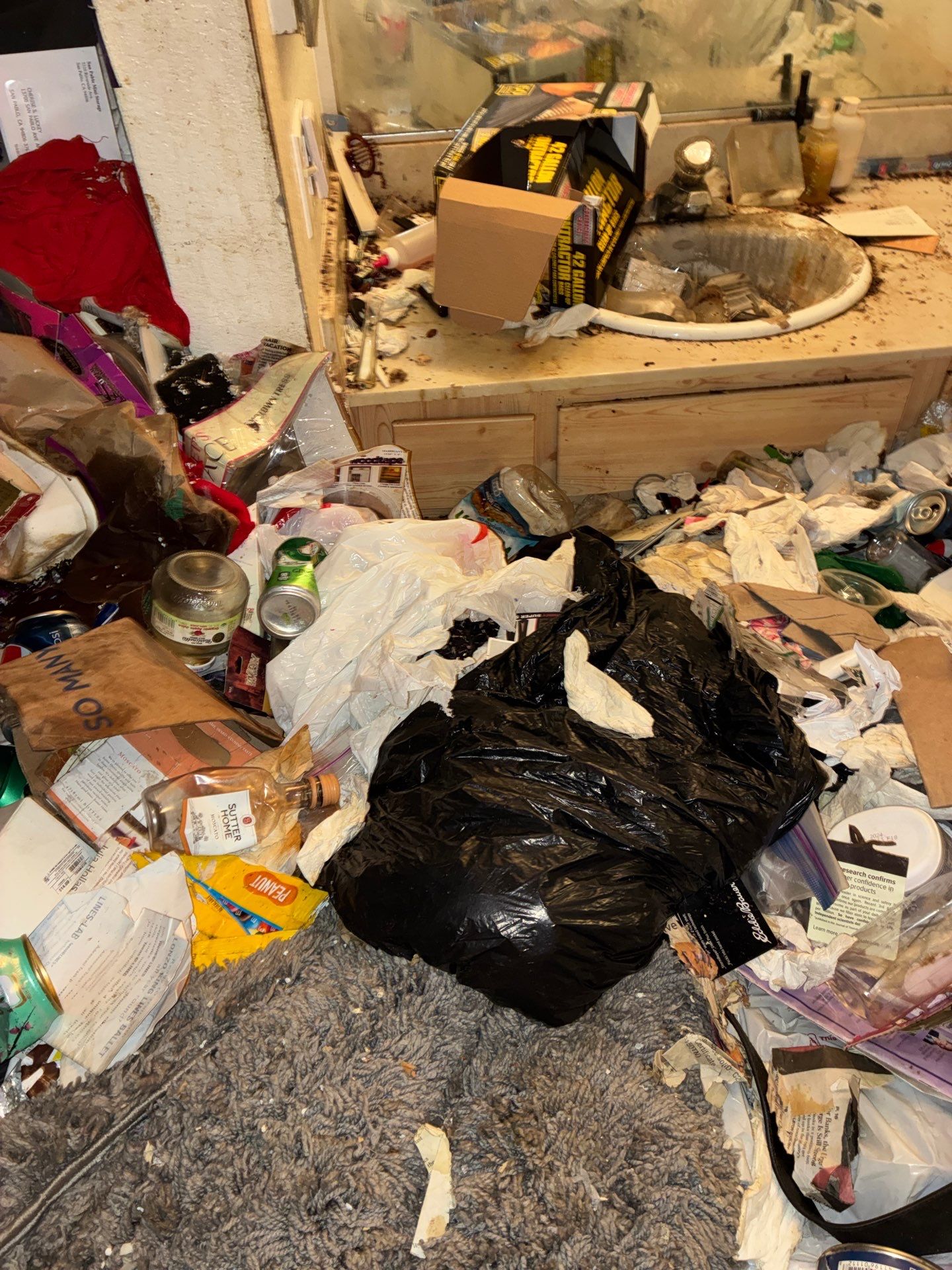 Project in San Pablo by 911 Hazmat Cleanup 