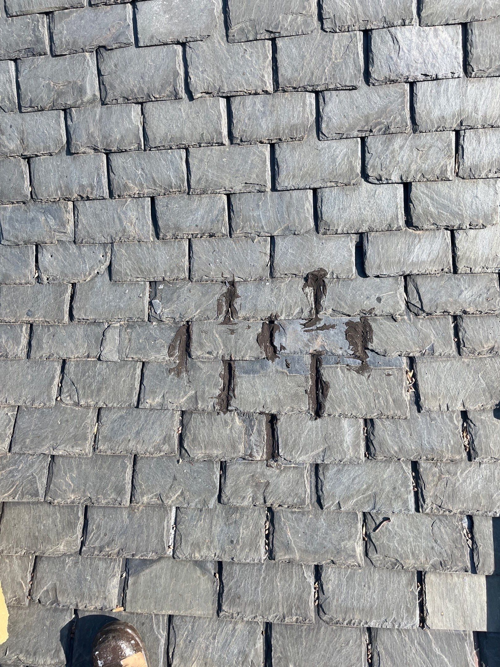 Slate Roof Restoration and Copper Ridge Cap Install in Richmond by Cade Construction