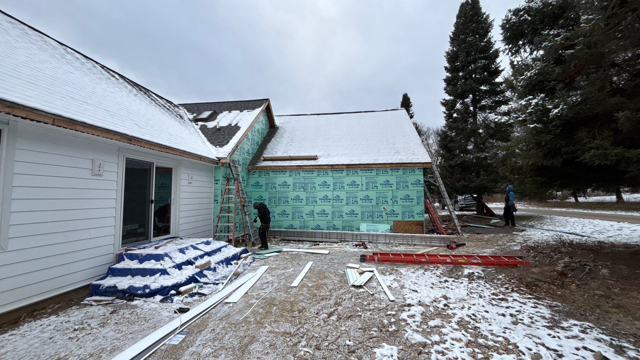 Siding Replacement using Ascend 7" Composite by 180 Contractors