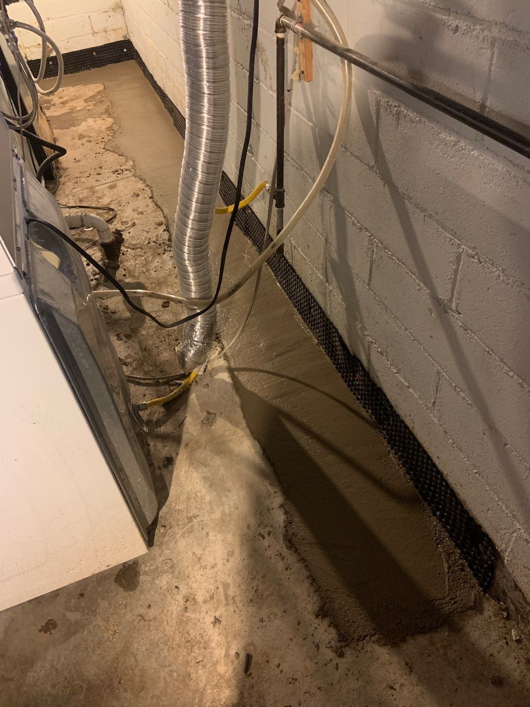 Interior Drain Tile - South MPLS by Waterproofing Northeast