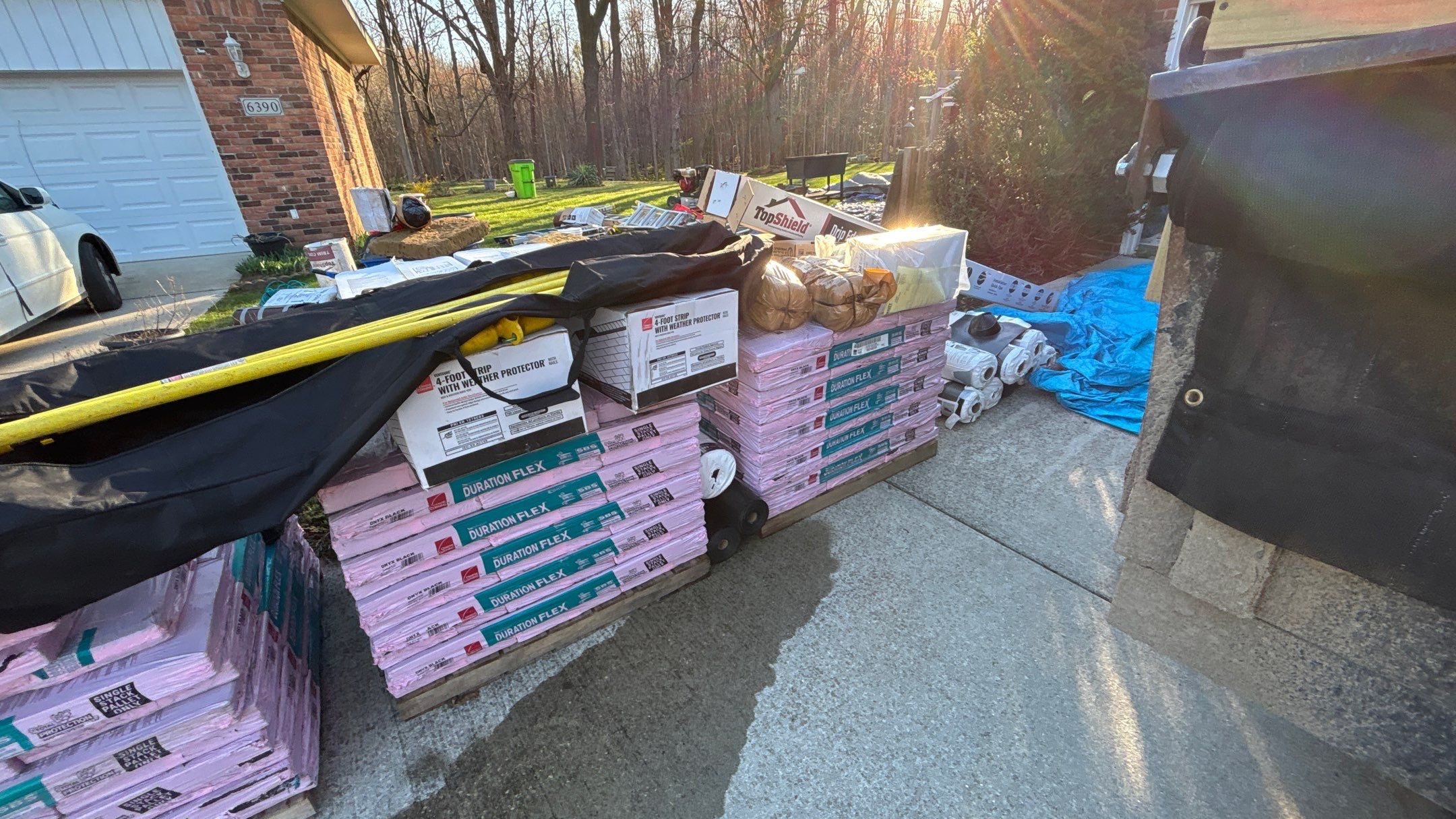 Roof Replacement using Owens Corning Onyx Black by 180 Contractors