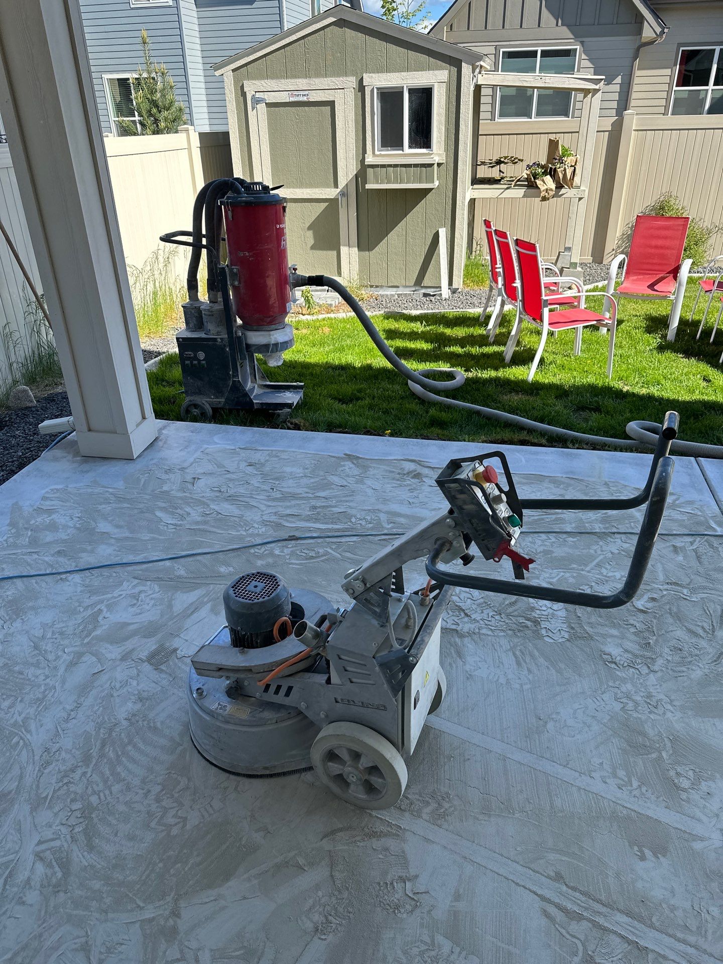 Driveway and Patio Transformation - Quartzite Hybrid by Croc Coatings, LLC