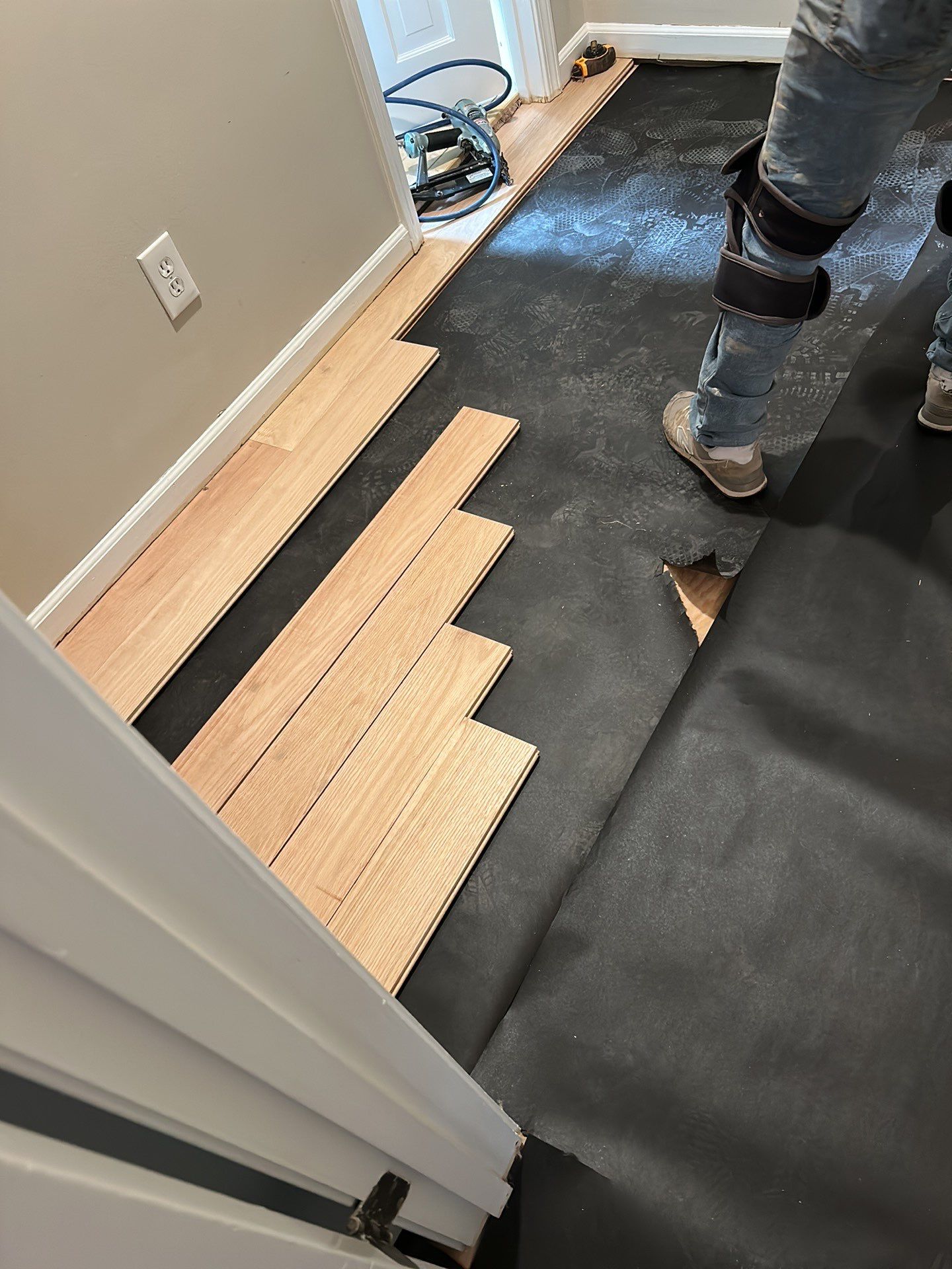 Gorgeous 5" wide Select Red Oak by Footprints Floors of East Atlanta