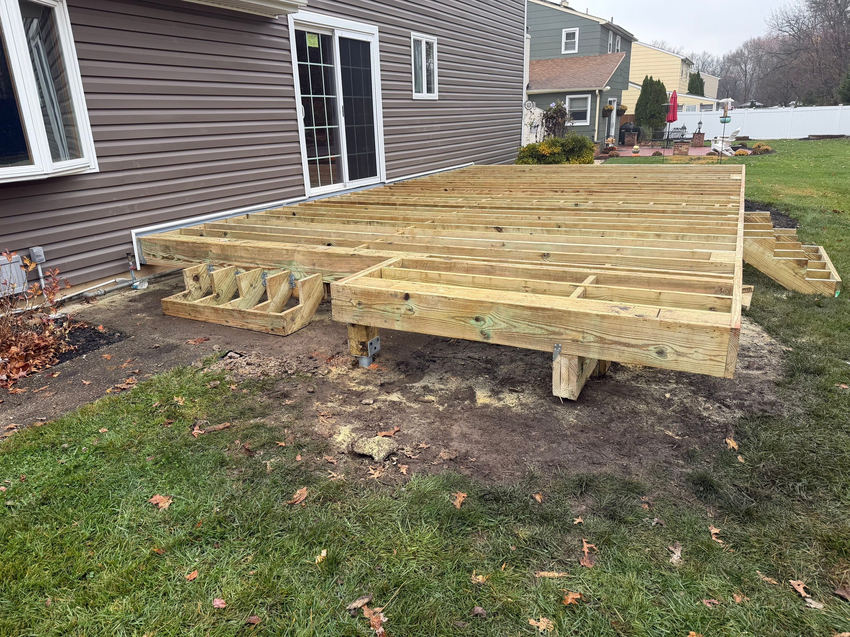 New Deck in Delaran NJ by deck guardian