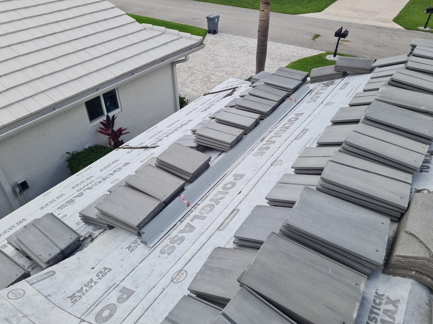 Residential Roofing Installation using Eagle Roofing Tile by BLUES BROTHERS ROOFING