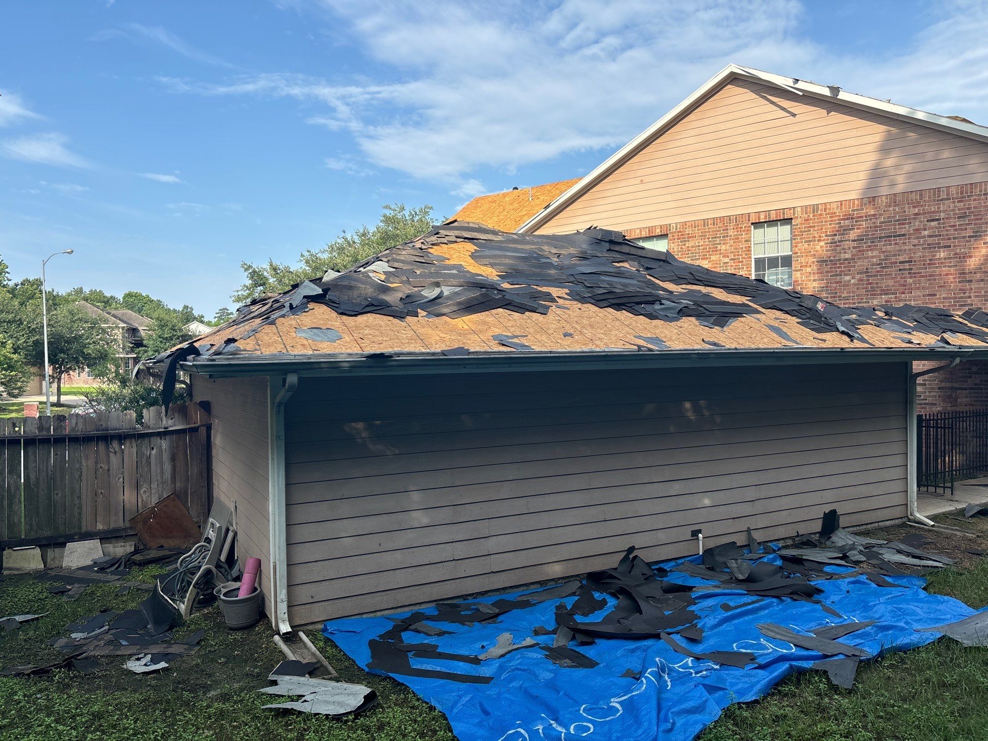 Residential Roofing Repair using Owen's Corning Duration (Lifetime) Shingles by Roof Repair Company