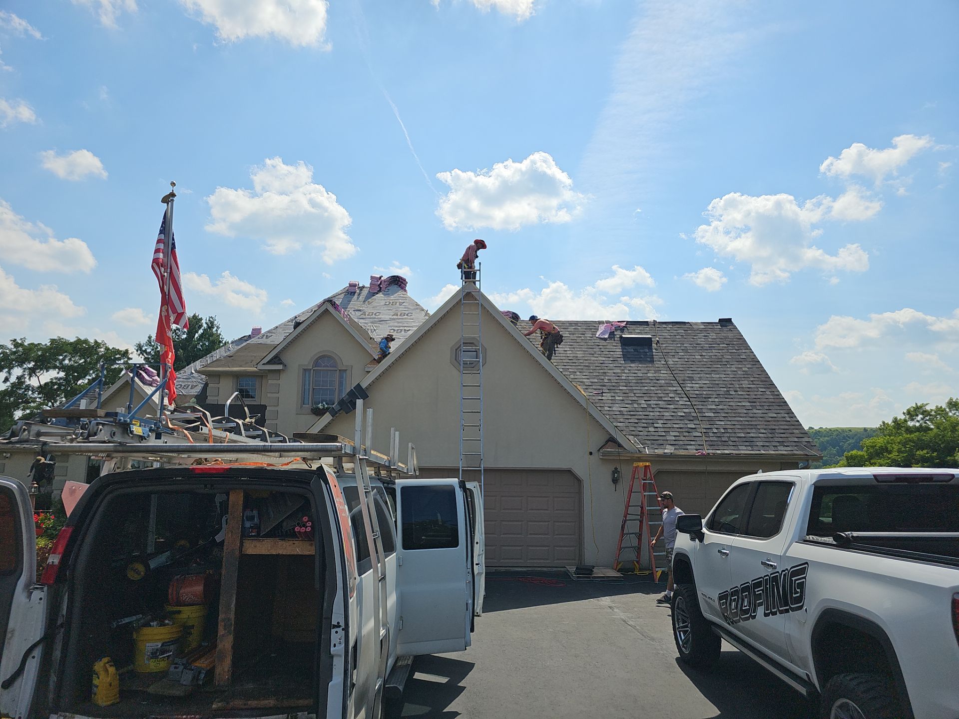 Project in Clearfield by 768 ROOF, LLC.