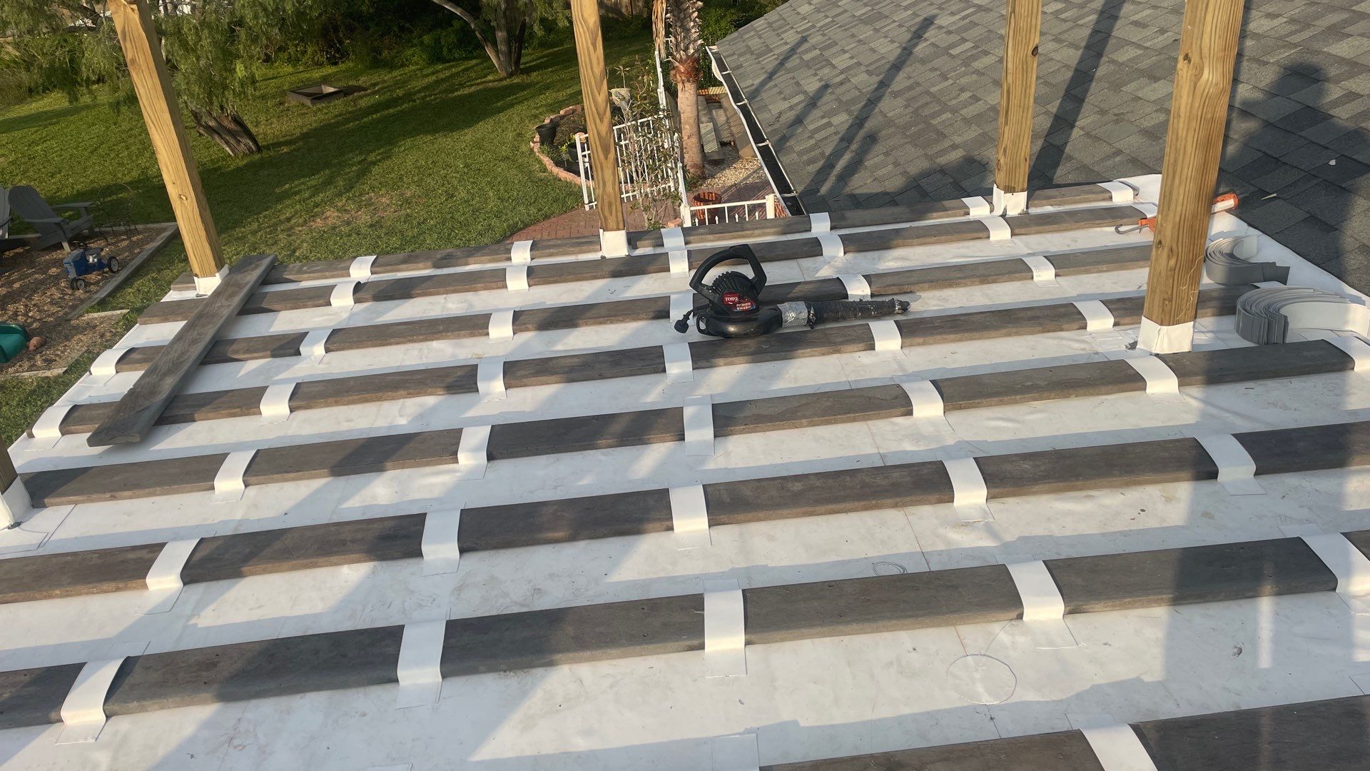 Chippendale Railings by Bayfront Roofing and Construction
