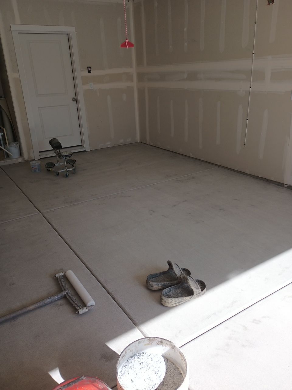 Driveway, garage, walkway Transformation using Ash Hybrid by Croc Coatings, LLC