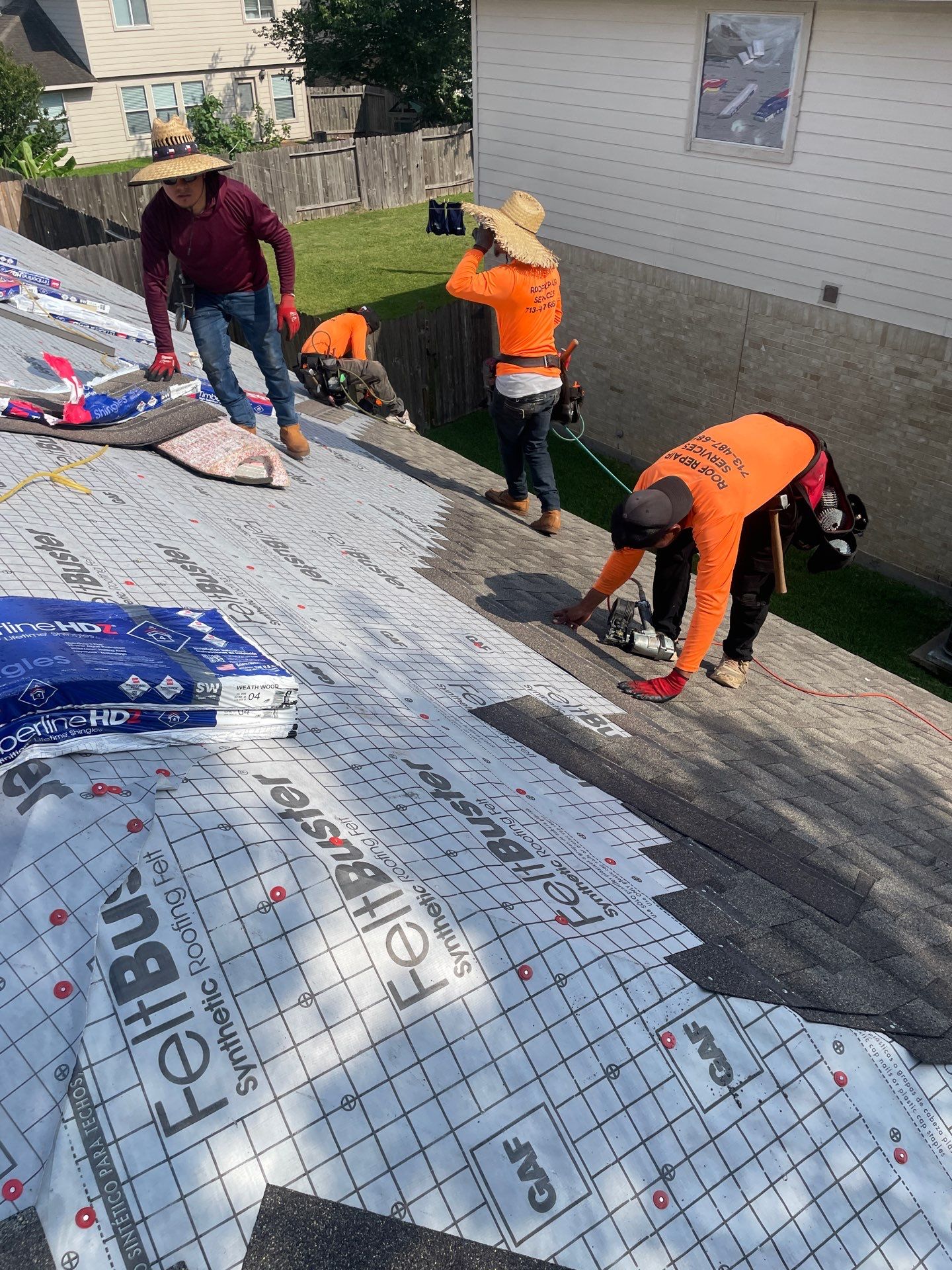 Roof Replacement Rosenberg by Roof Repair Company