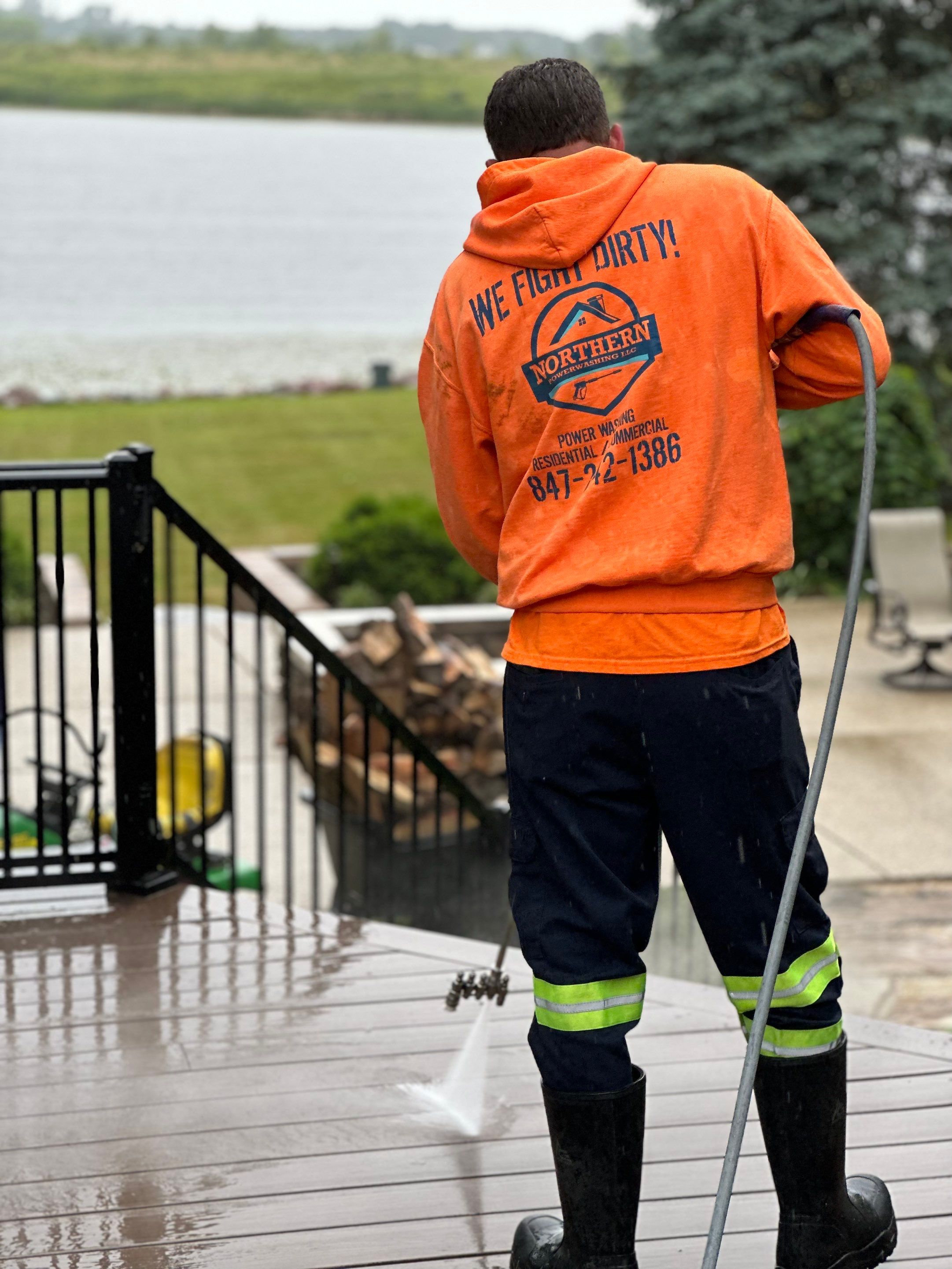 Concrete & Aggregate Surface Cleaning and Sealing by Northern Power Washing LLC.